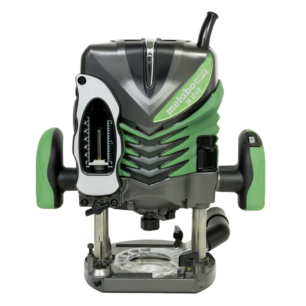 metabo-hpt-m12ve-3-1-4-hp-variable-speed-plunge-router-with-1-2-inch-collet image 1