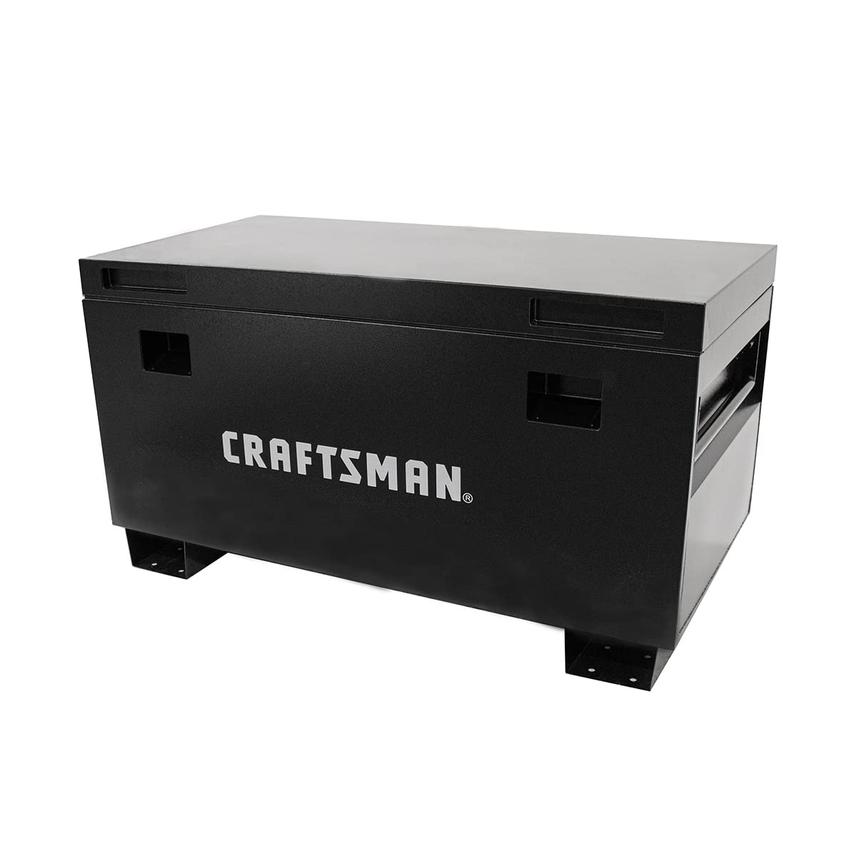craftsman-45-jobsite-box-in-black-heavy-duty-steel-storage-with-gas-struts image 3