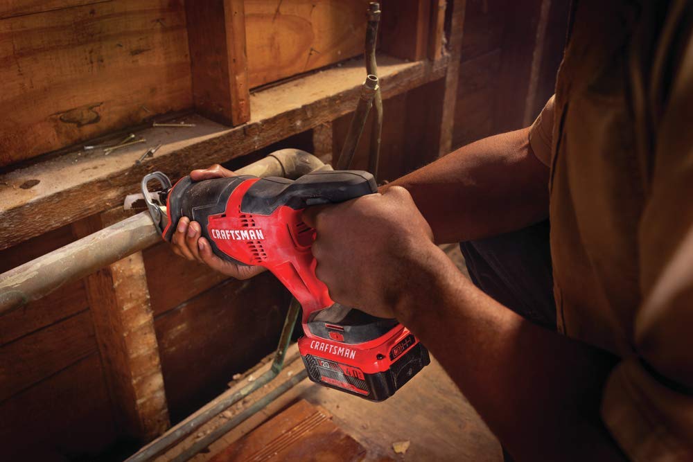 craftsman-v20-cordless-reciprocating-saw-kit-3-000-rpm-14-5-inch-battery-and-cha image 8