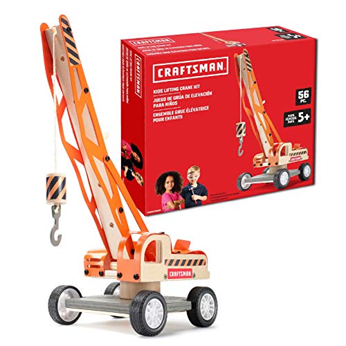craftsman-lifting-crane-kit-wooden-building-set-for-kids image 7