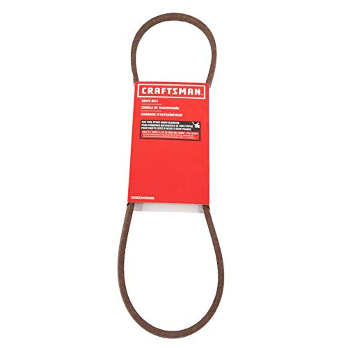 craftsman-2-stage-snow-blower-wheel-drive-belt-replaces-954-04021-754-04021 image 1