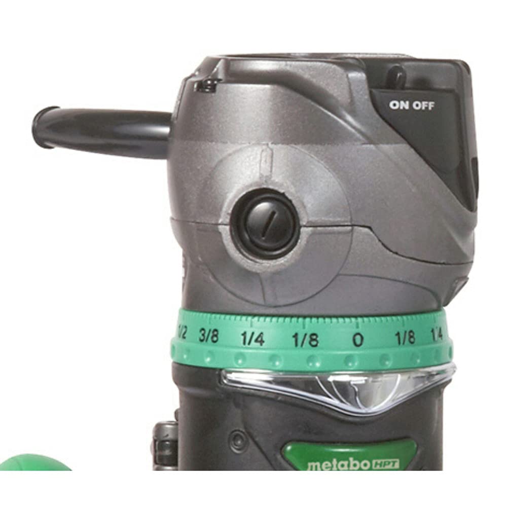 metabo-hpt-km12vc-2-1-4-hp-fixed-plunge-base-router-kit image 5