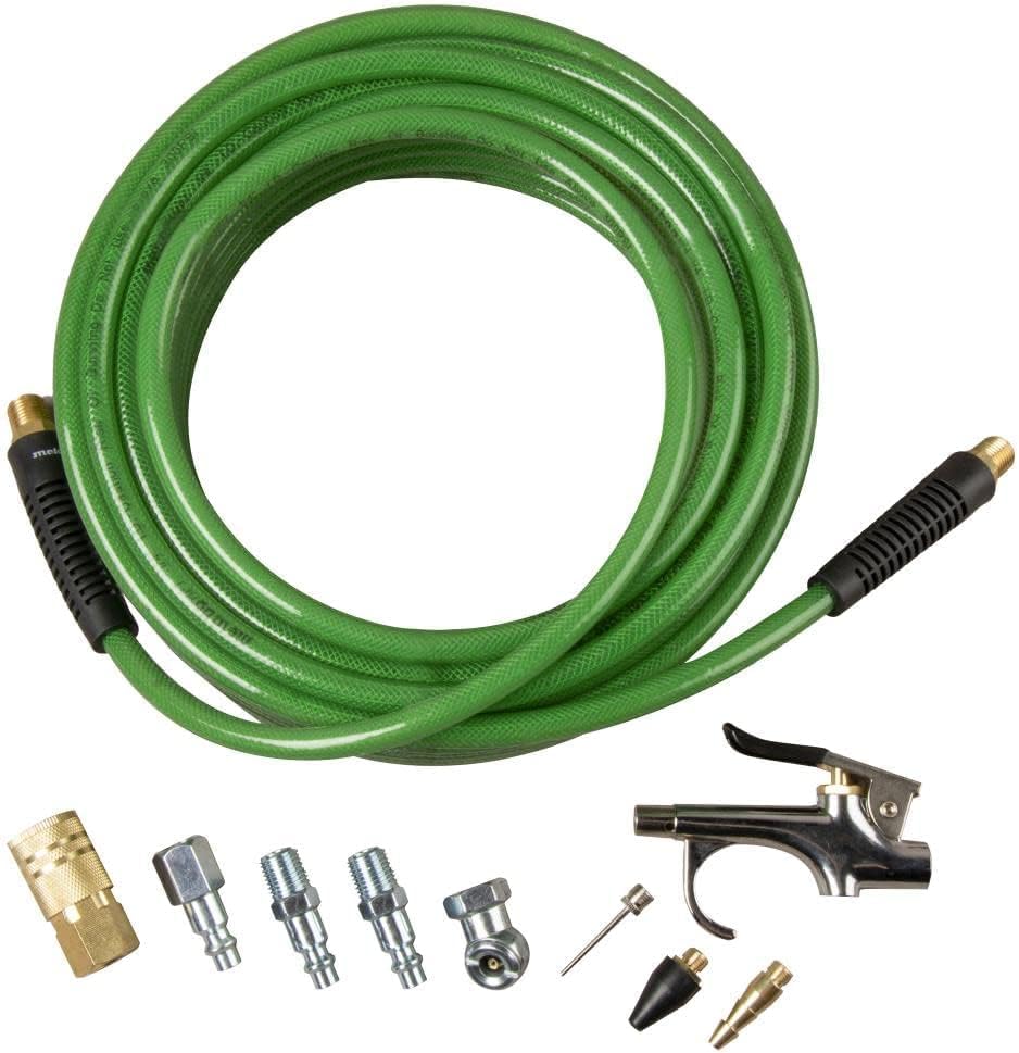 metabo-hpt-air-compressor-accessory-kit-poly-50-ft-x-1-4-inch-air-hose-w-accesso image 5