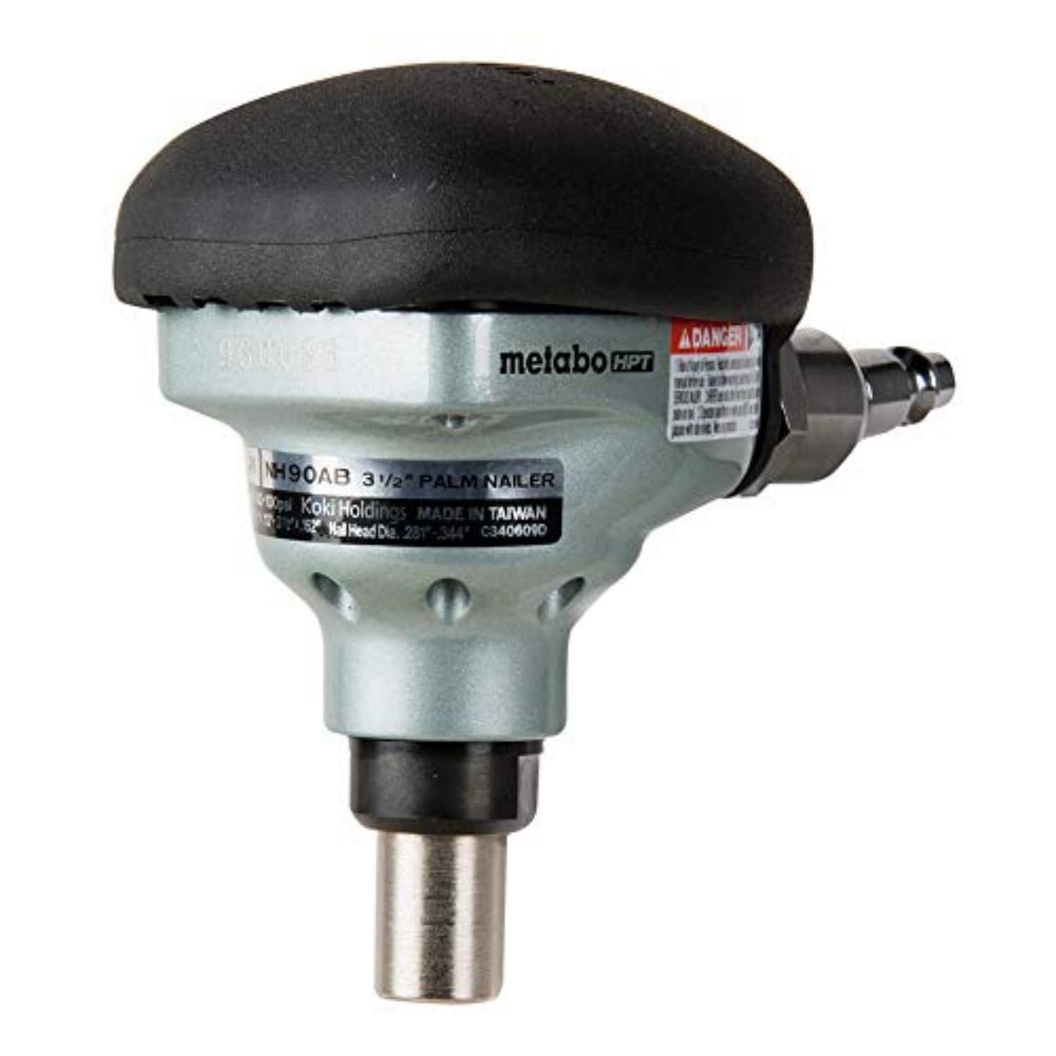 metabo-hpt-nh90ab-palm-nailer-360-swivel-magnetic-nose-for-joist-hangers image 1