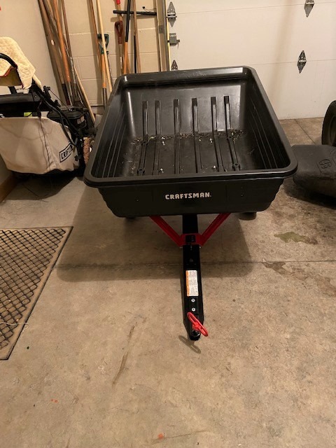 Good cart, but the pin is flimsy