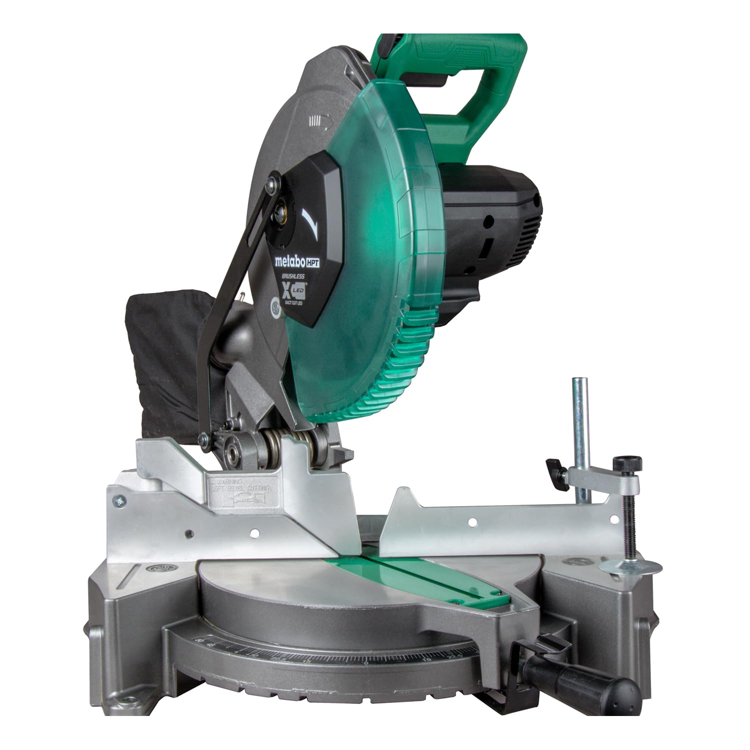 metabo-hpt-multivolt-cordless-10-inch-single-bevel-miter-saw-c1810dfaq4-brushles image 1