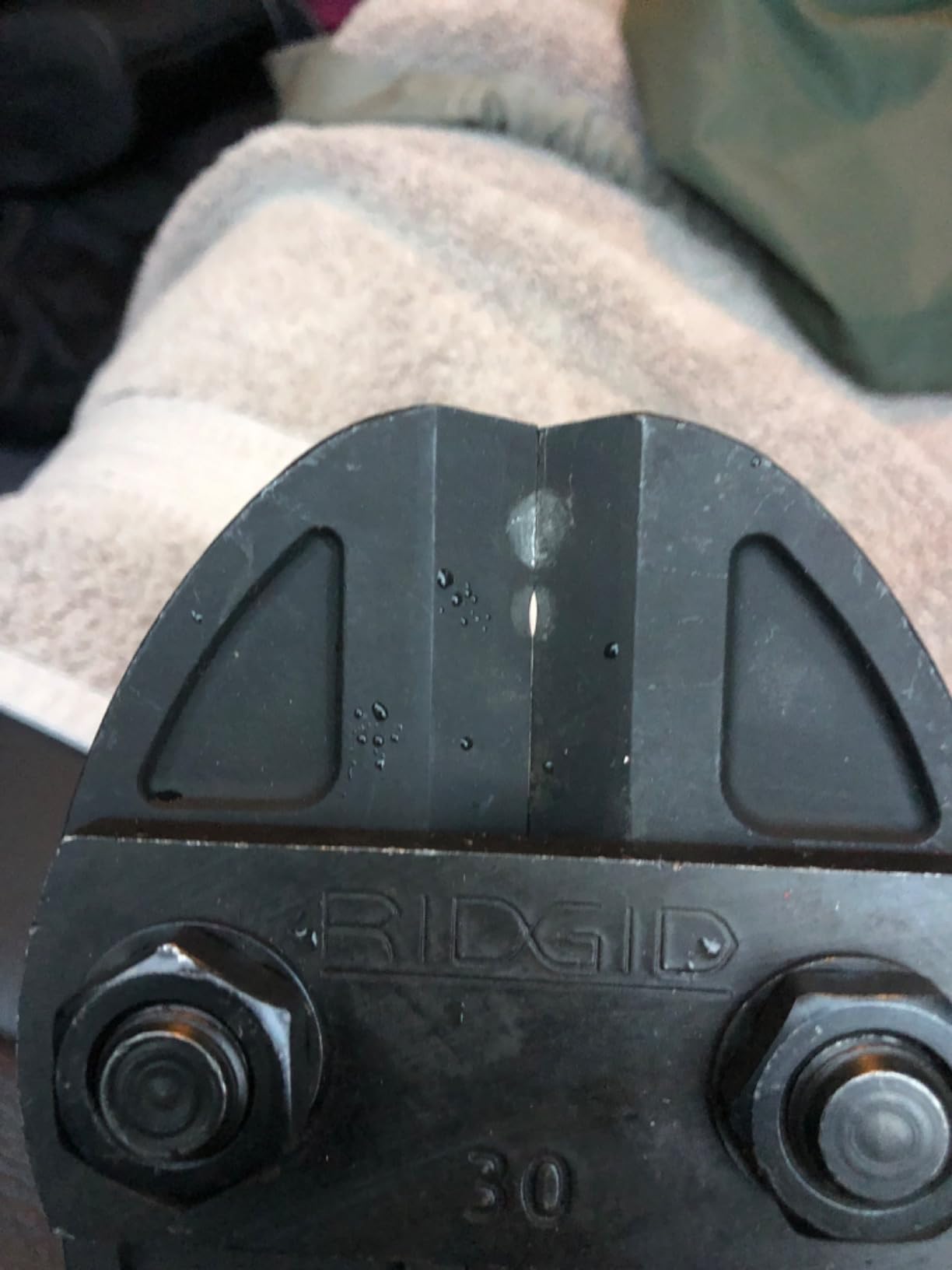Cuts through locks easily