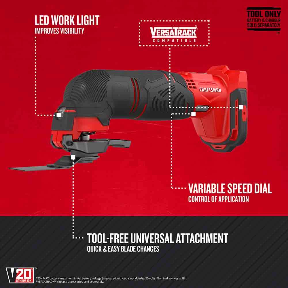 craftsman-v20-7-tool-cordless-power-tool-combo-kit-cmck700d2-with-2-batteries-an image 4