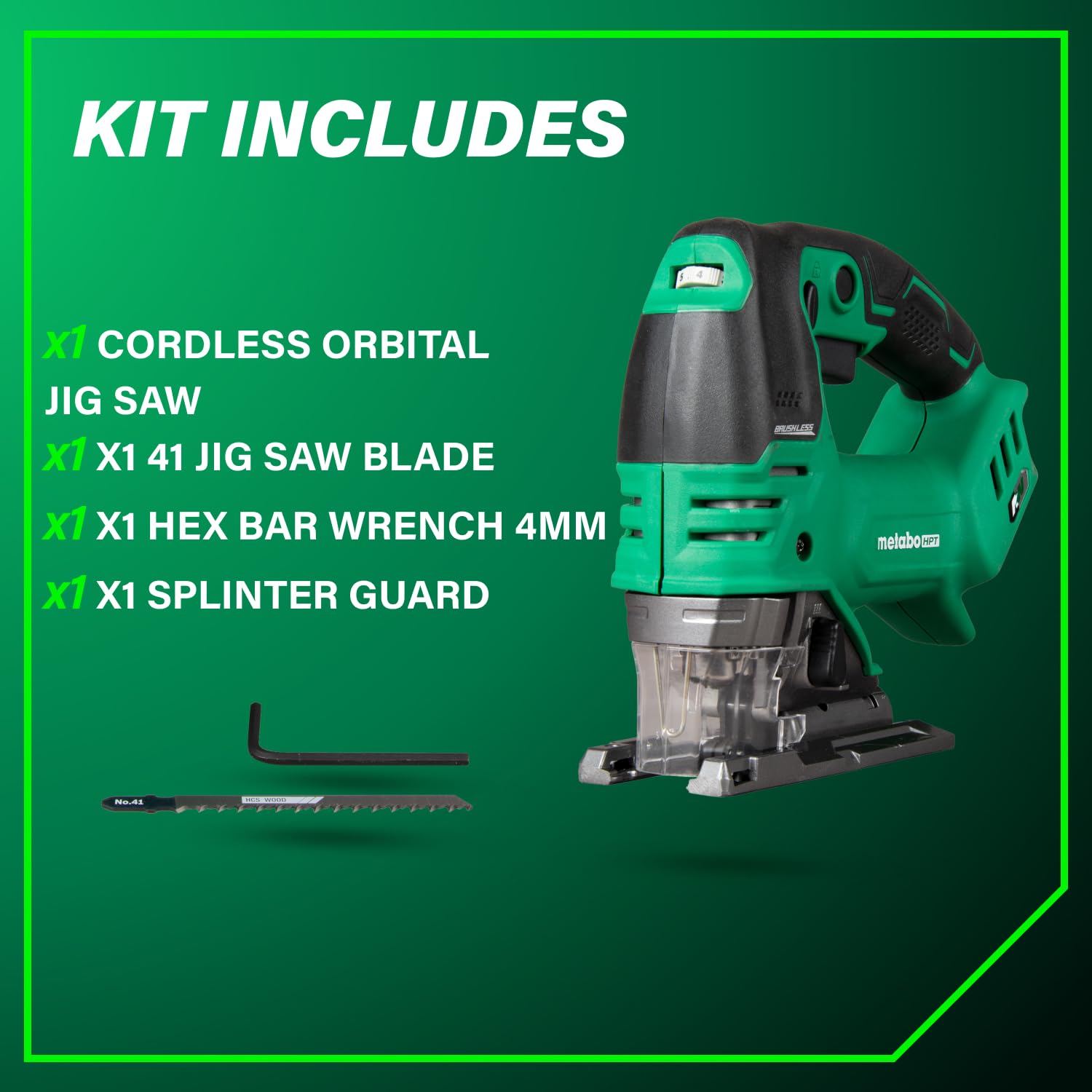 metabo-hpt-cj36daq4-multivolt-cordless-brushless-jig-saw-36v-18v-3-500-spm-4-sta image 5