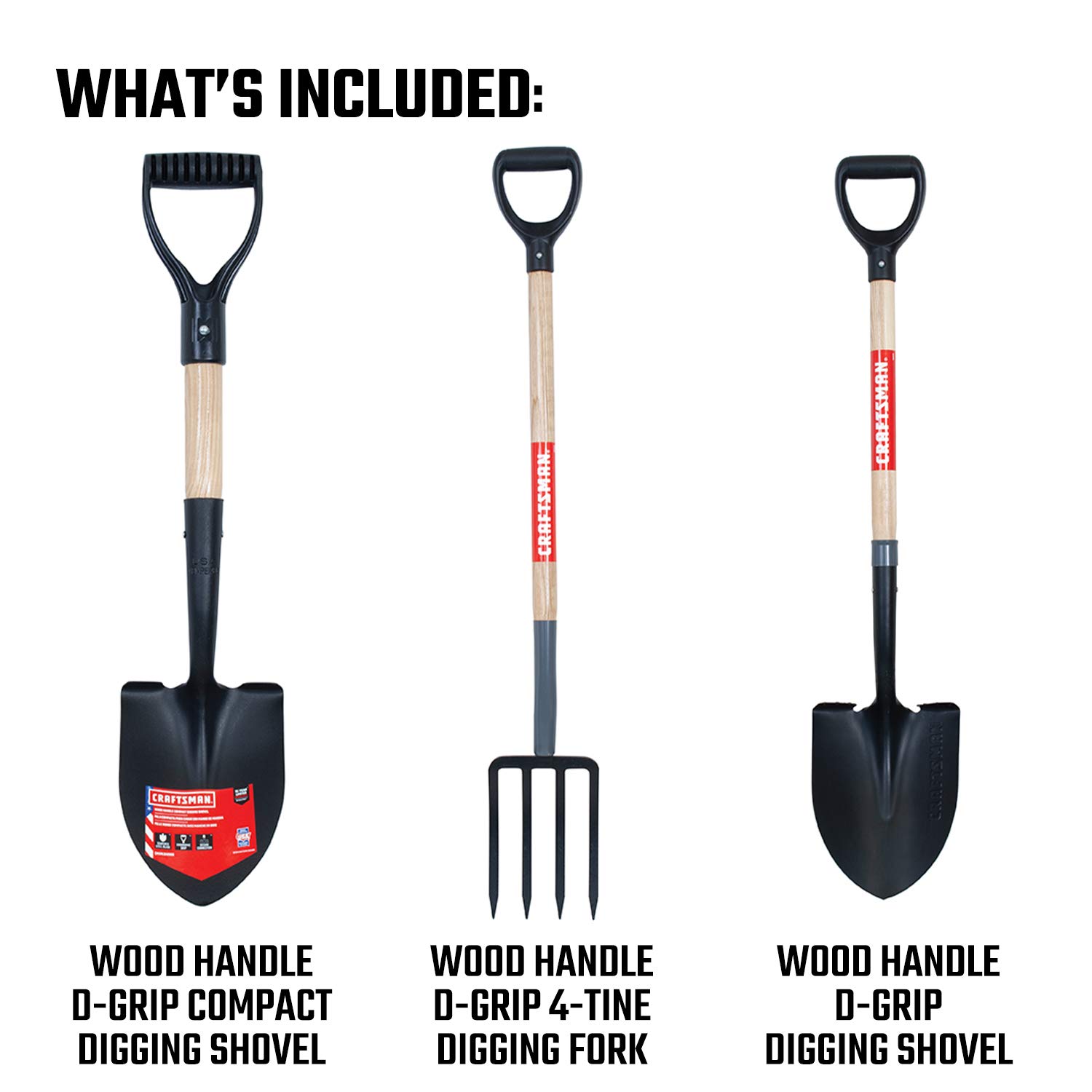 craftsman-cmxmkit0120-3-piece-wood-handle-d-grip-digging-tool-set-with-compact-s image 2