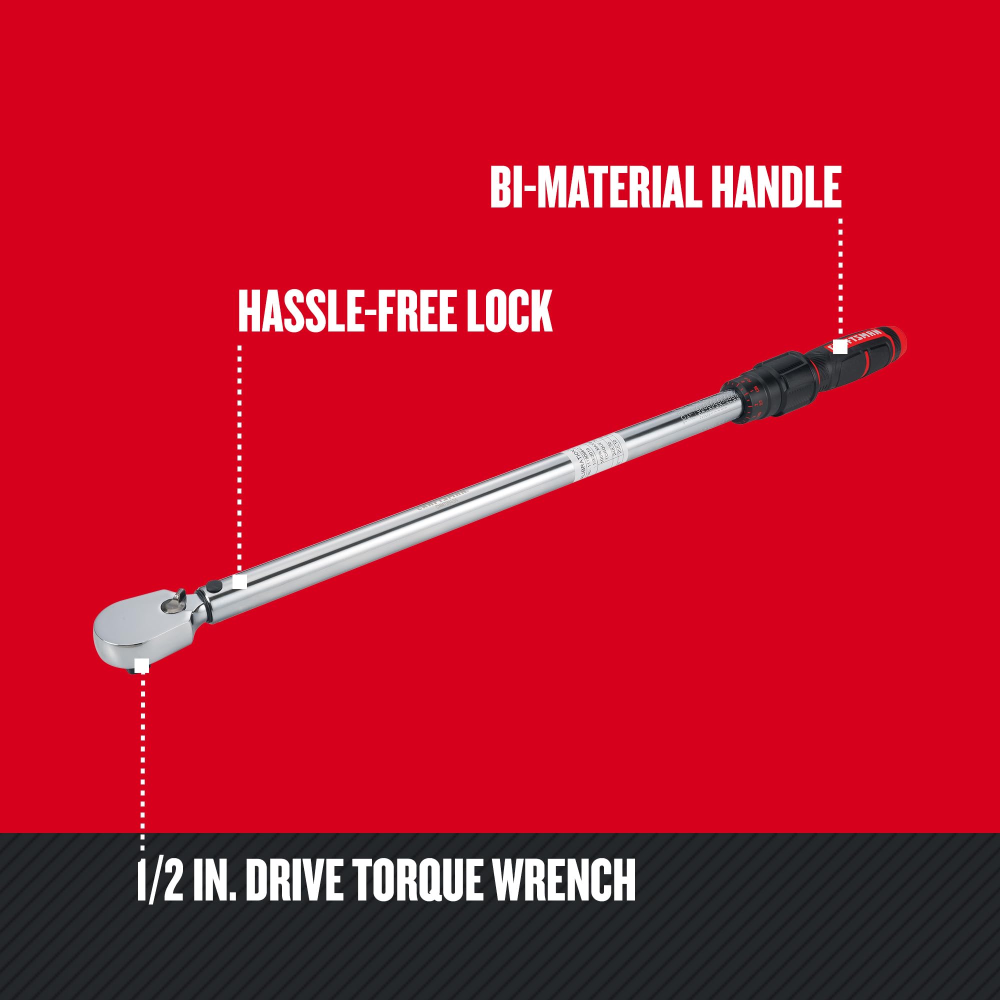 craftsman-torque-wrench-1-2-drive-50-250-ft-lb-cmmt99434 image 2