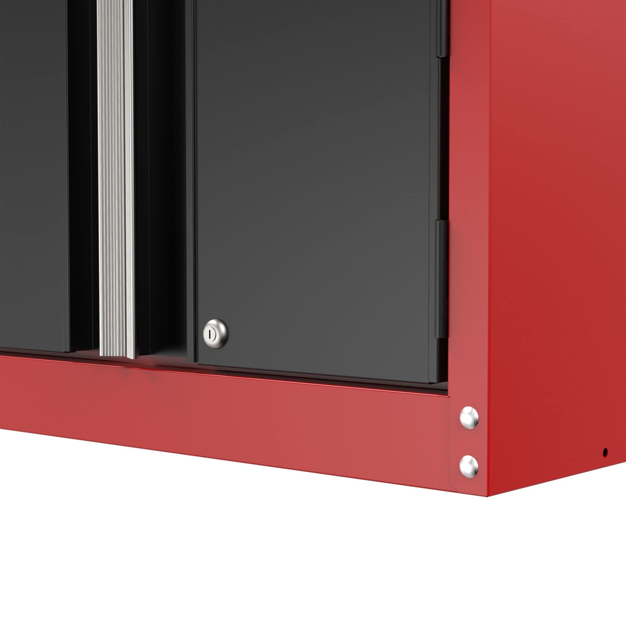 craftsman-garage-storage-cabinet-metal-wall-mounted-2-door-cmst21802rb image 6