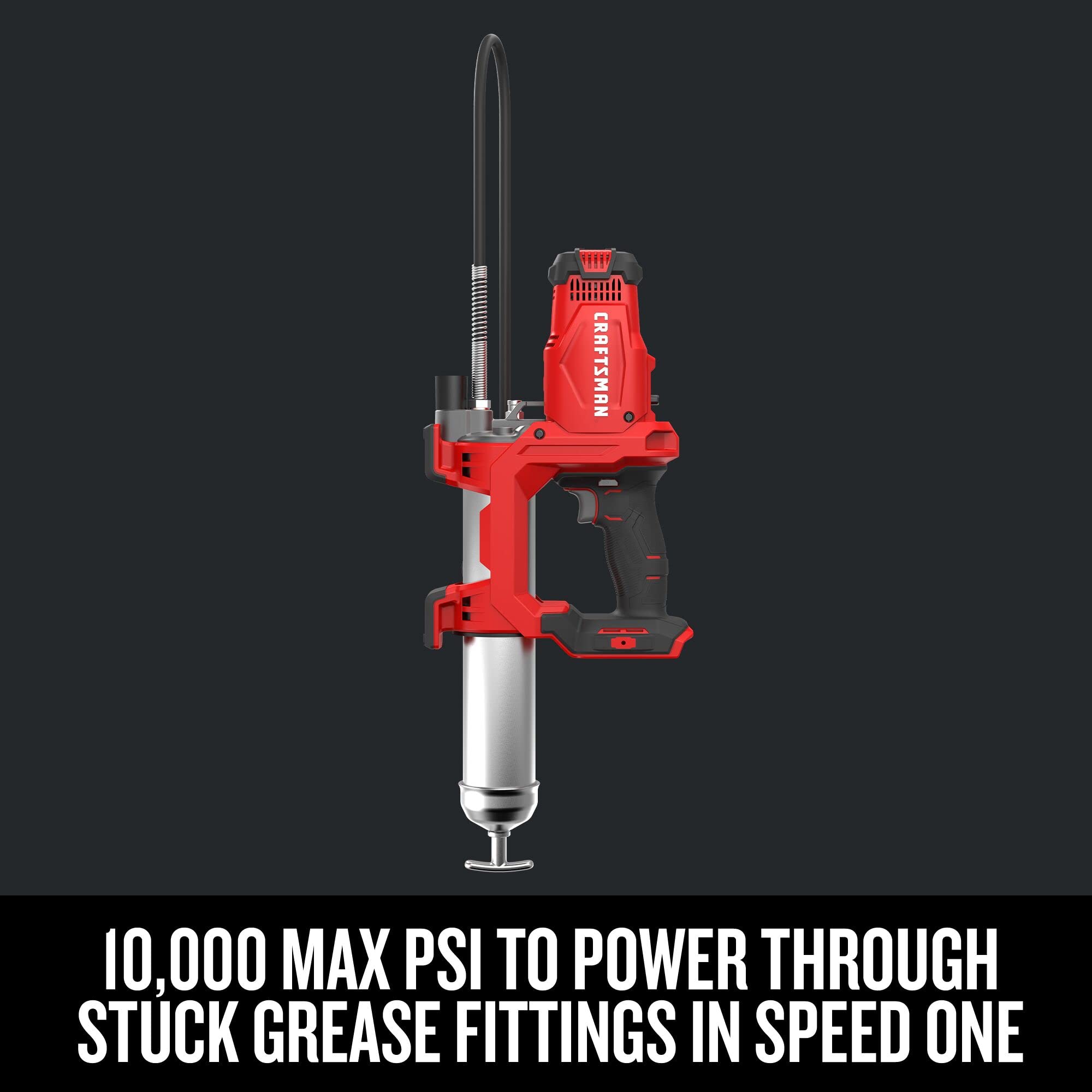 craftsman-v20-electric-grease-gun-cordless-40-hose-led-light-10-000-psi-cmcgg001 image 5