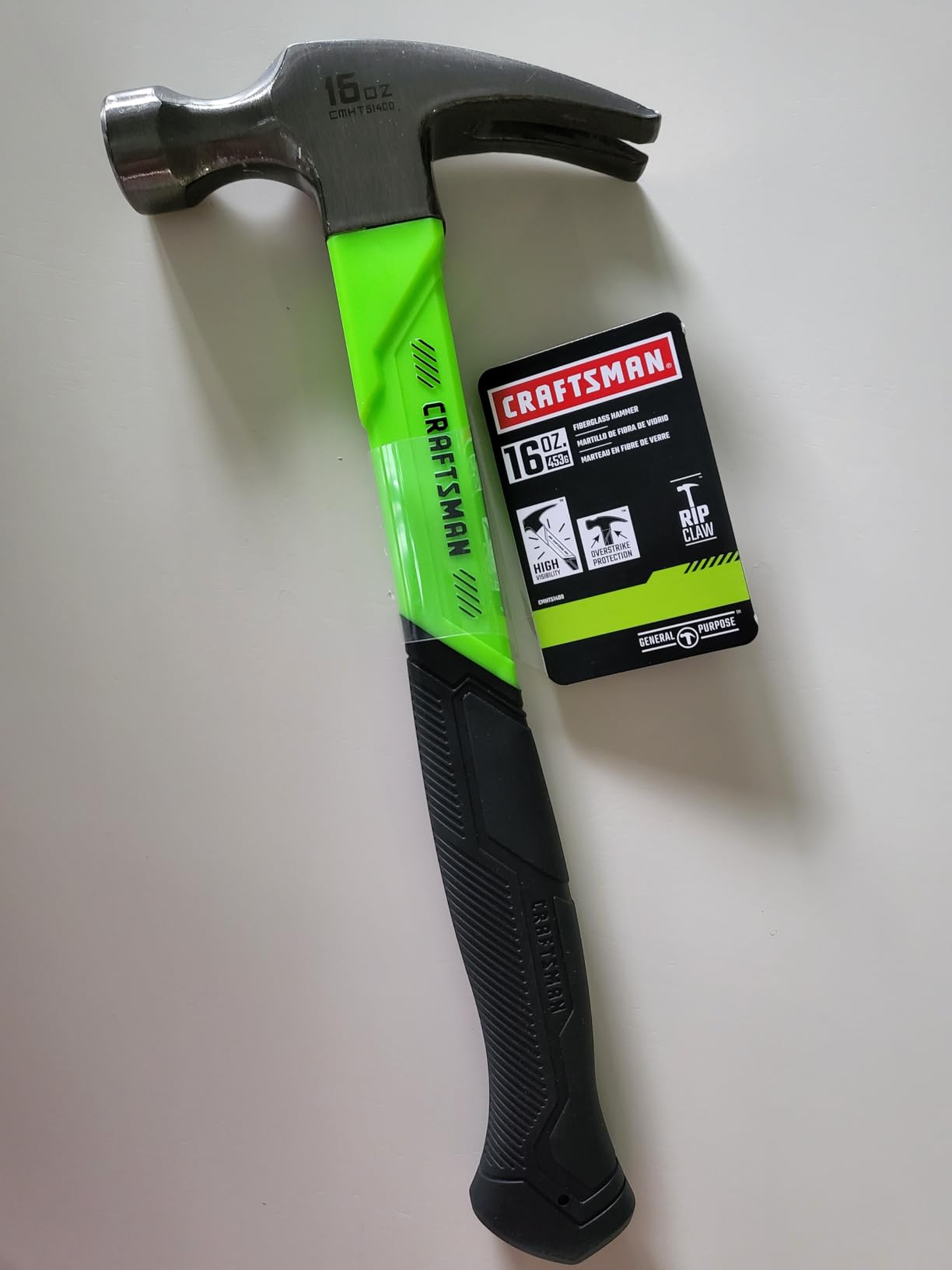 Good hammer, but the handle texture could be better