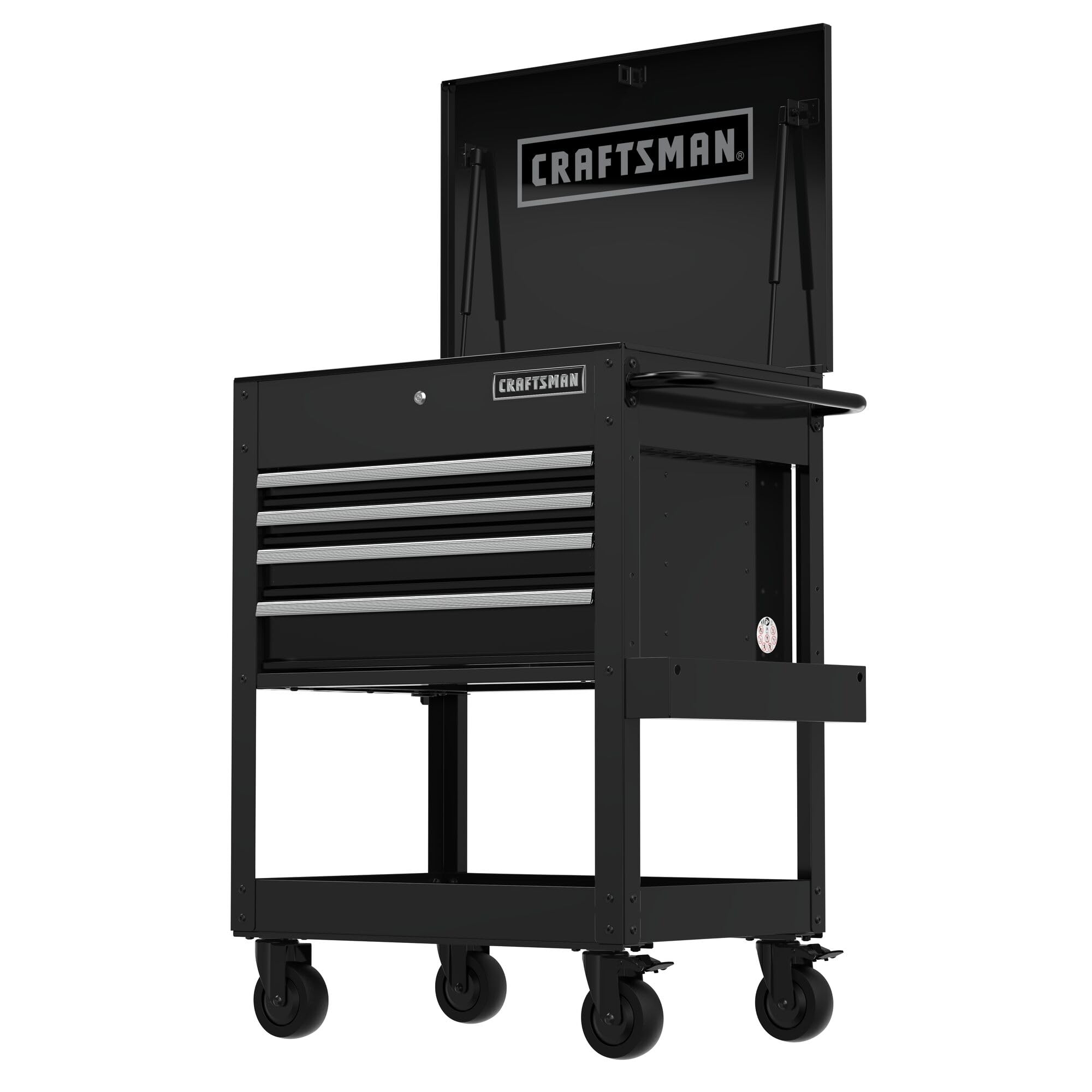 craftsman-4-drawer-rolling-tool-box-with-power-outlets-and-usb-ports-22-inch-dee image 1
