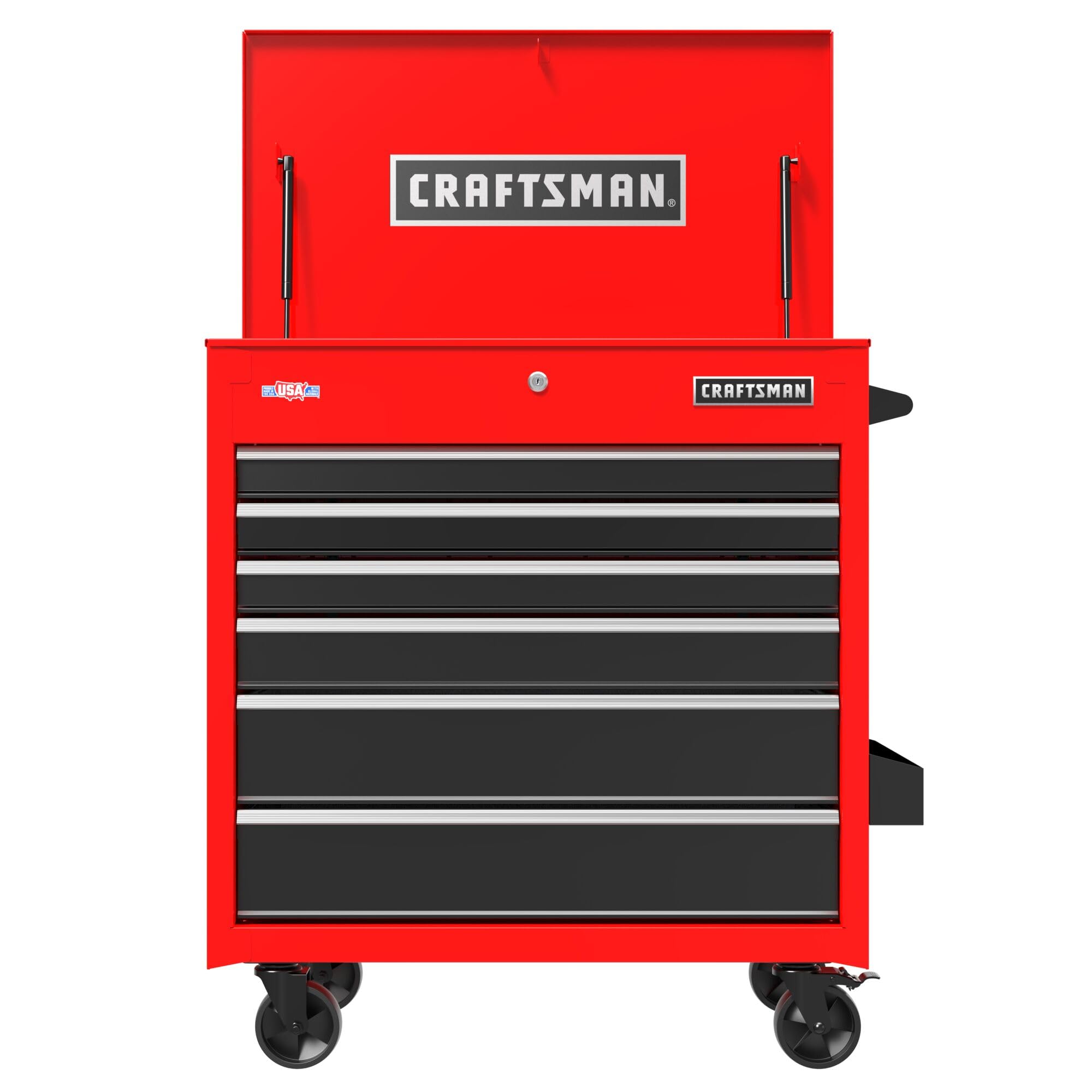 craftsman-full-bank-rolling-tool-chest-with-6-soft-close-drawers-power-outlets-r image 8