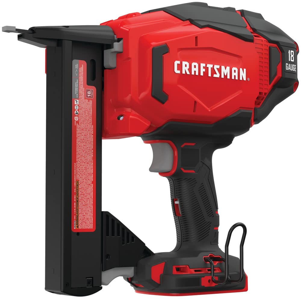 craftsman-v20-narrow-crown-stapler-cordless-18-gauge-tool-only-cmcn618nb image 1