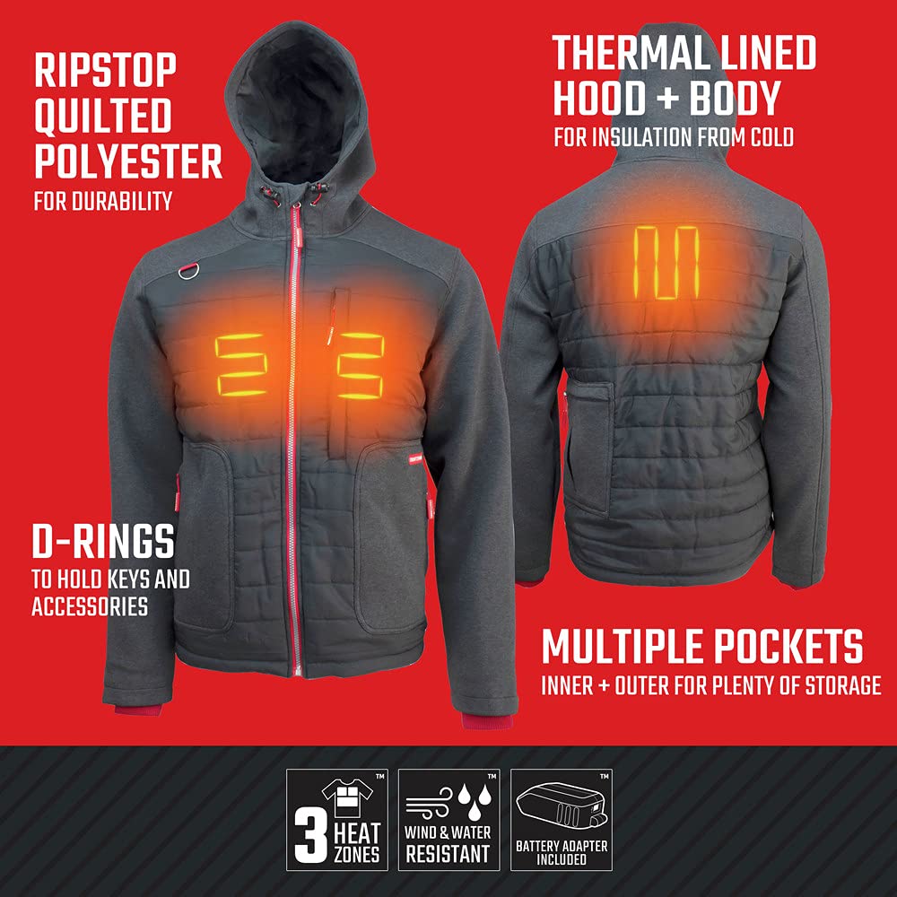 craftsman-men-s-hybrid-heated-jacket-cmxcgraj10 image 2