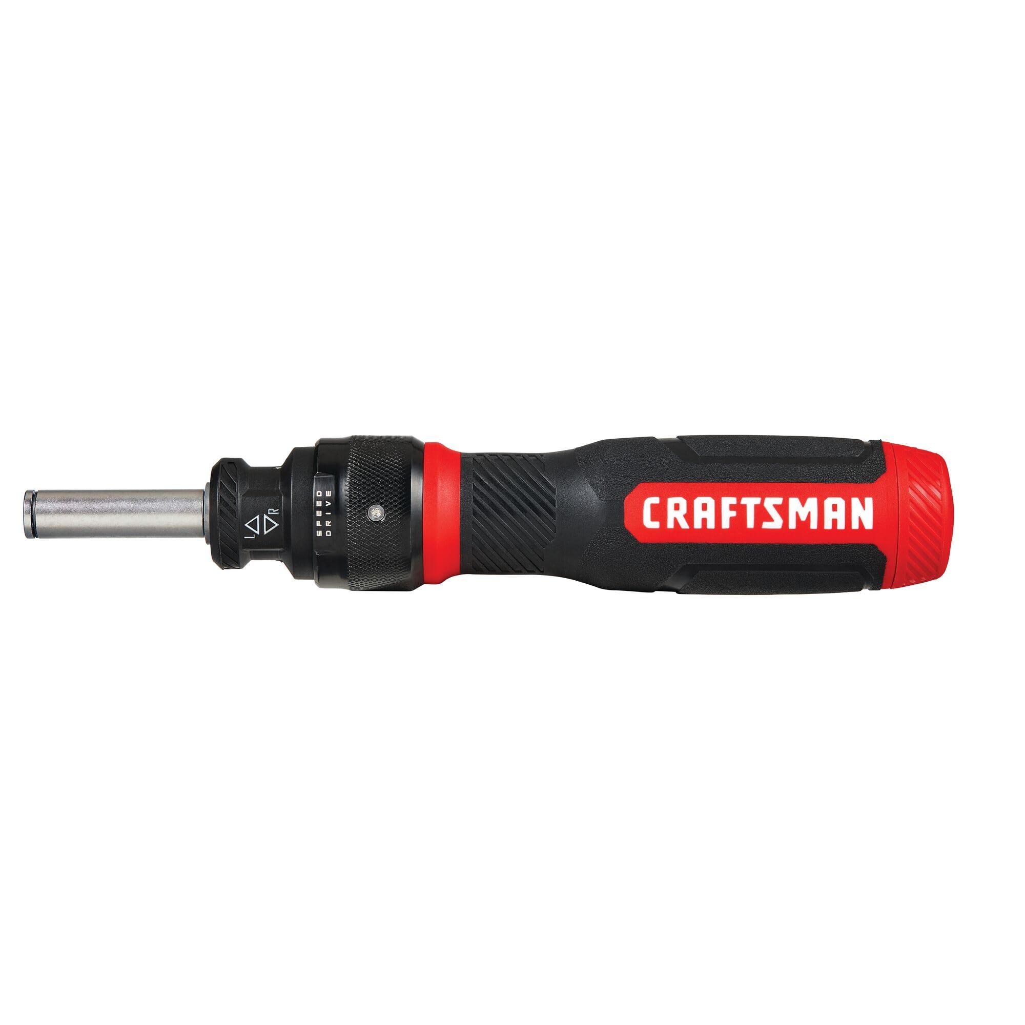 craftsman-speeddrive-ratcheting-screwdriver-with-2-double-ended-bits-in-handle-s image 1