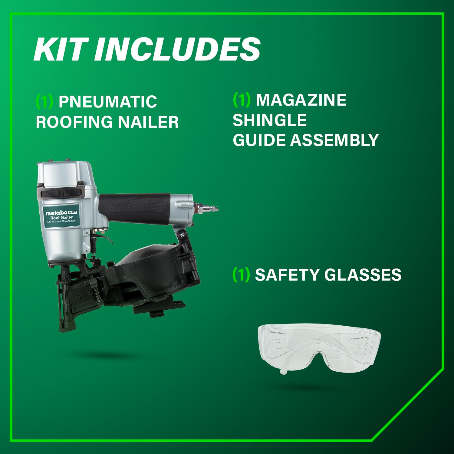 metabo-hpt-pneumatic-roofing-nailer-16-degree-asphalt-shingles-nv45ab2 image 5