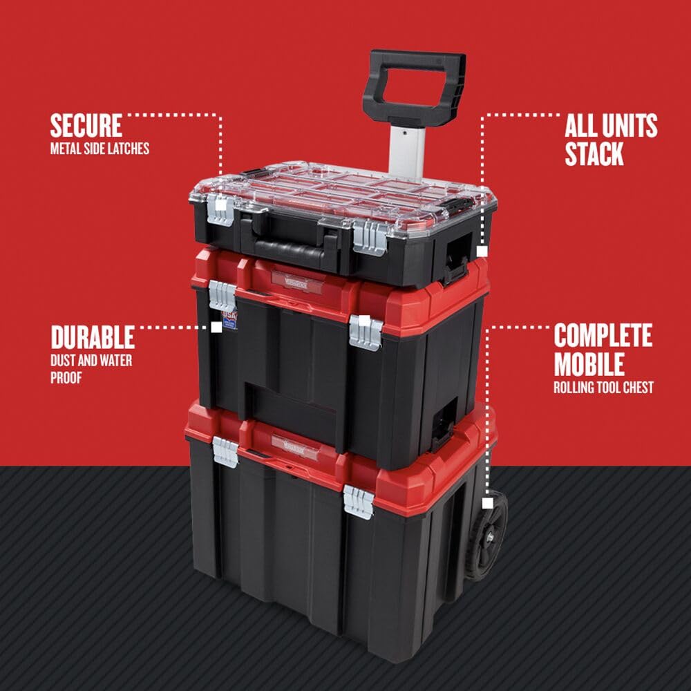 craftsman-versastack-17-126-in-metal-wheels-lockable-tool-box-3-piece-stacking-s image 2