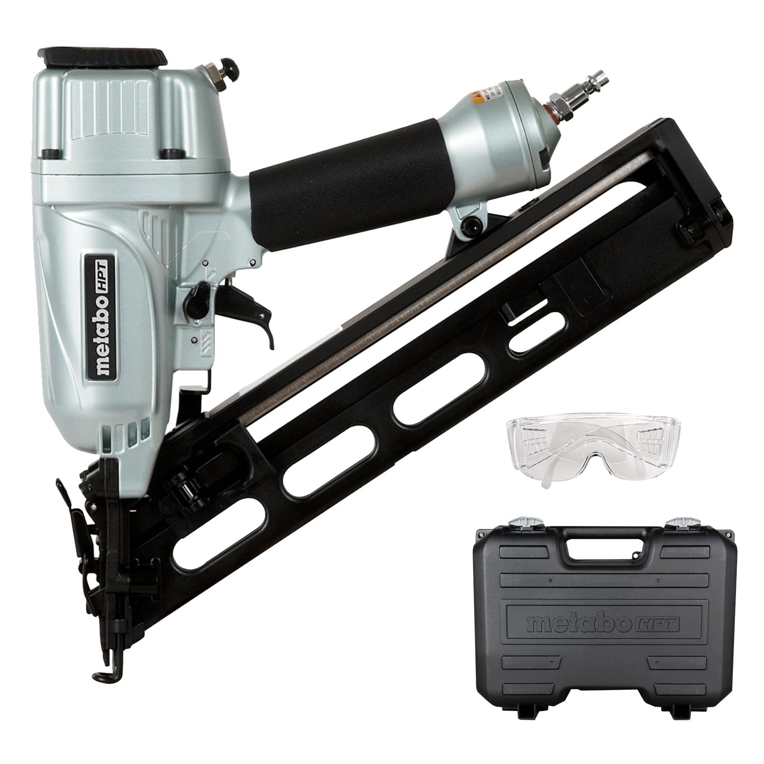 metabo-hpt-nt65ma4-15-gauge-angled-finish-nailer-selective-actuation-air-duster- image 1