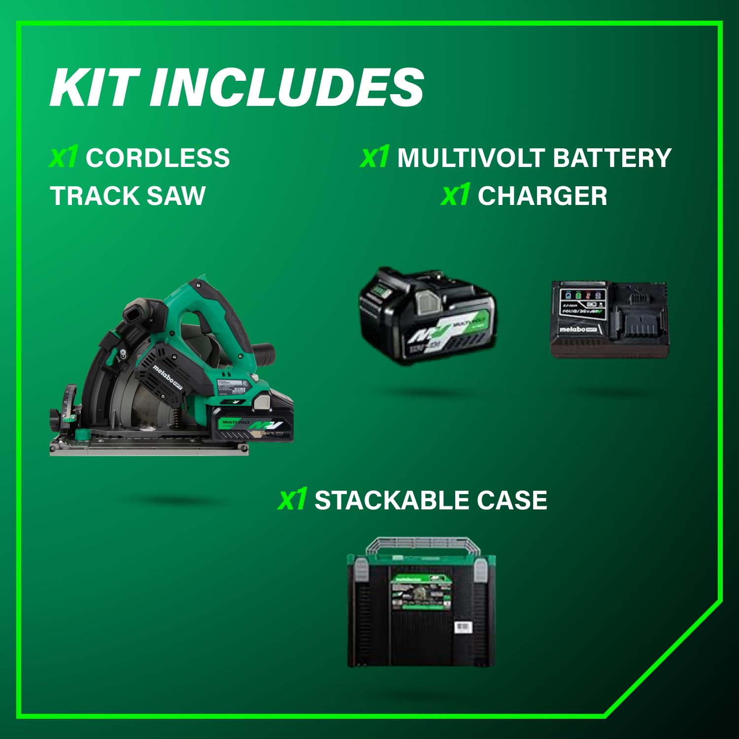 metabo-hpt-36v-multivolt-6-1-2-cordless-track-saw-kit-c3606dpa-with-4-0ah-batter image 8