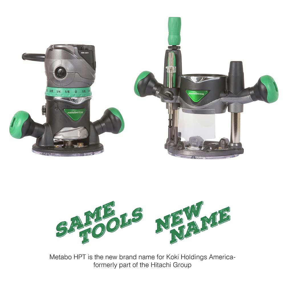 metabo-hpt-km12vc-2-1-4-hp-fixed-plunge-base-router-kit image 7