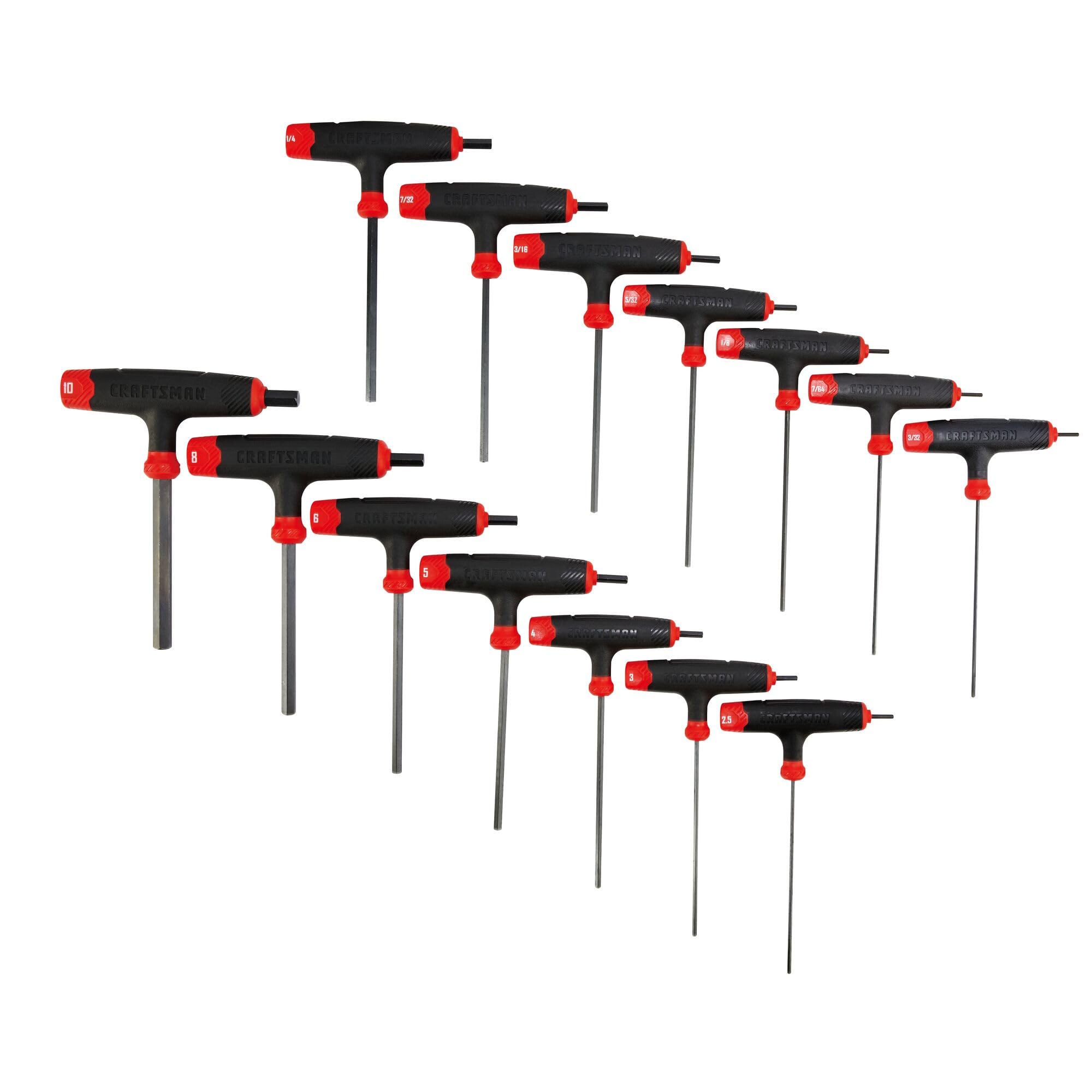 craftsman-t-handle-allen-wrench-set-14-piece-sae-metric-cmht26001-2 image 1