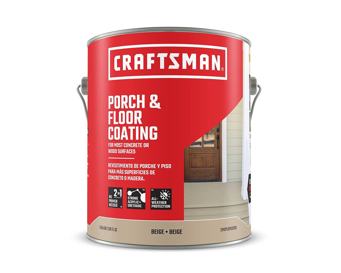craftsman-semi-transparent-wood-stain-and-sealer-interior-exterior-porch-and-flo image 1