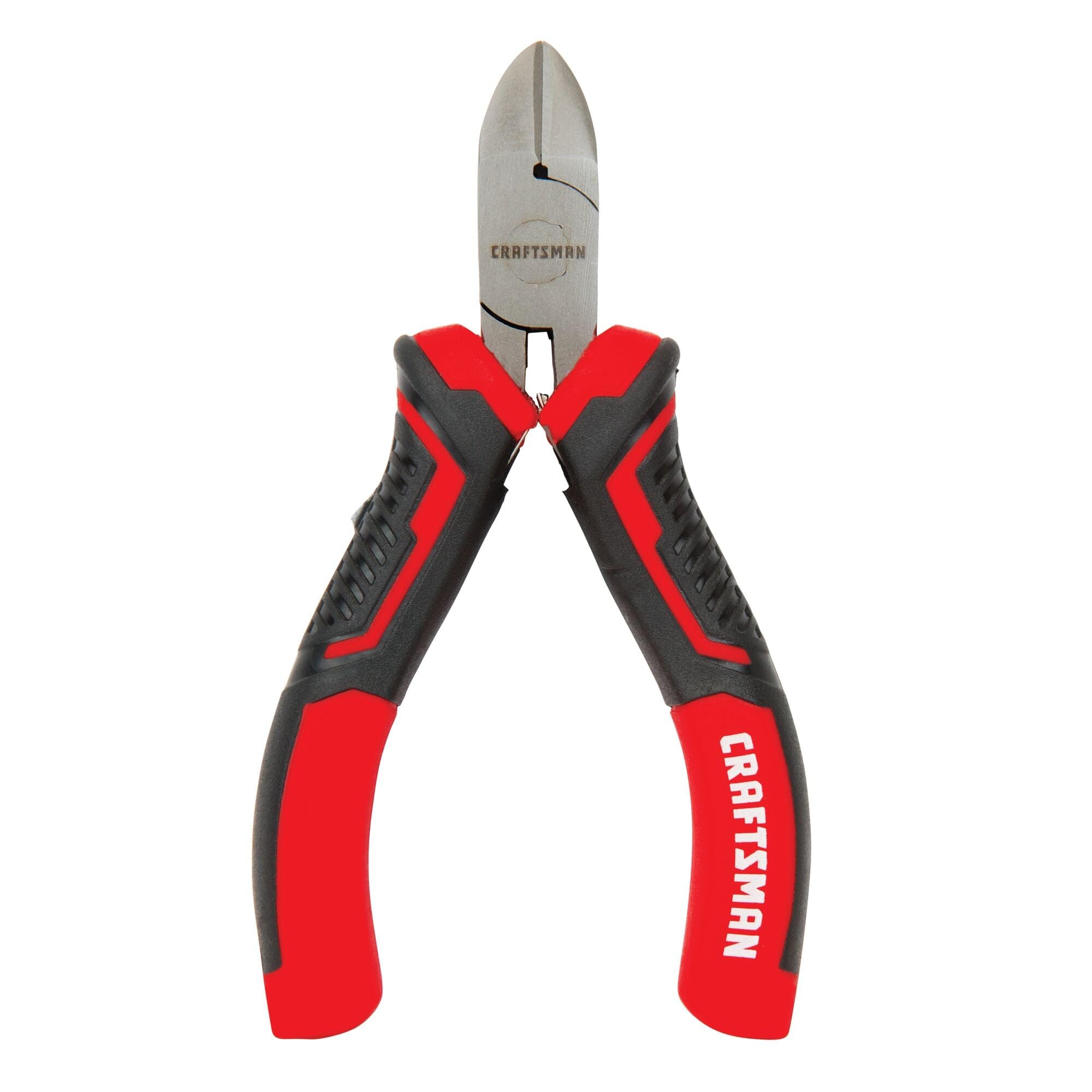 craftsman-cmht82298-4-5-inch-mini-diagonal-pliers-red-induction-hardened-drop-fo image 1
