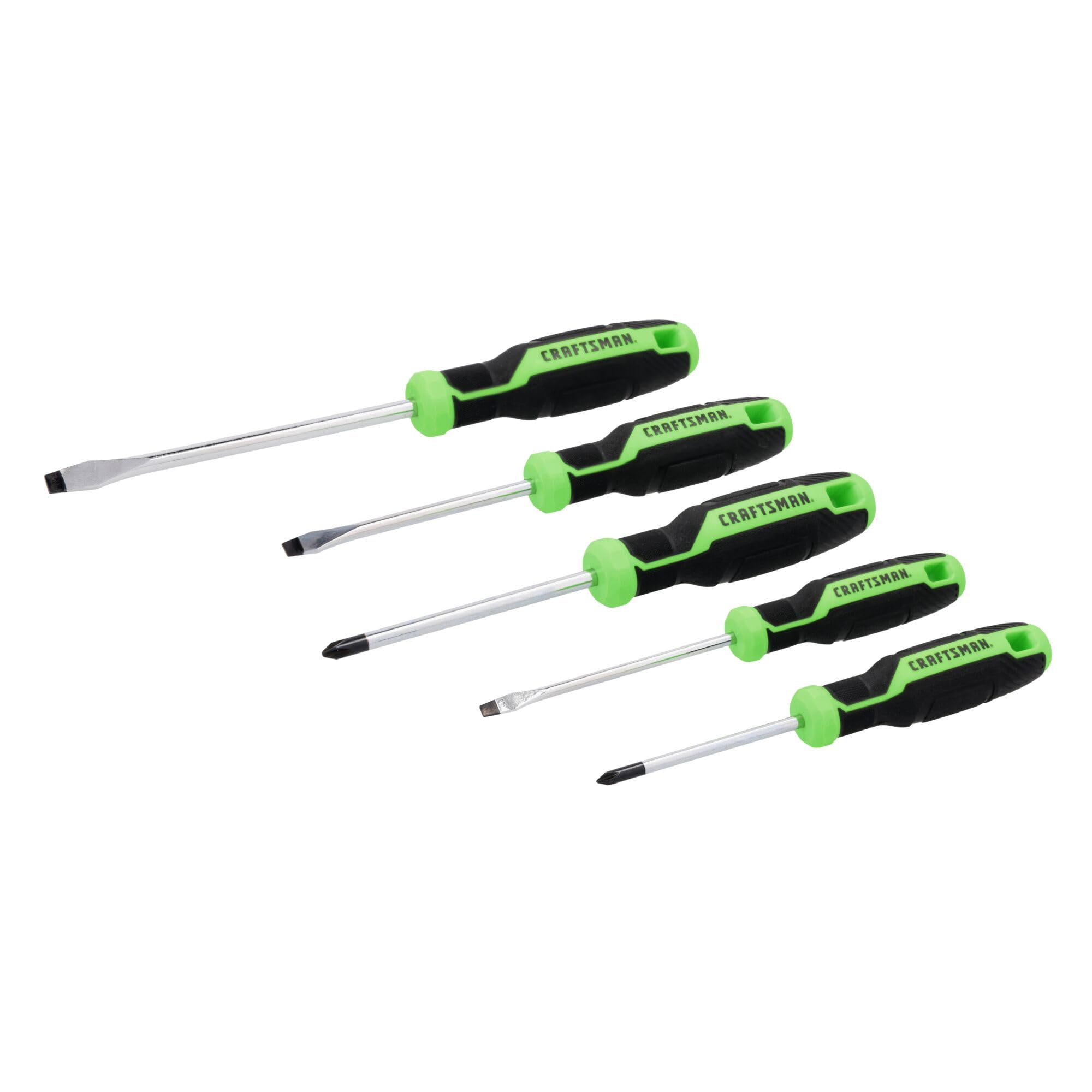 craftsman-5-piece-hi-vis-screwdriver-set-with-magnetic-tips-cmht65135-phillips-s image 3