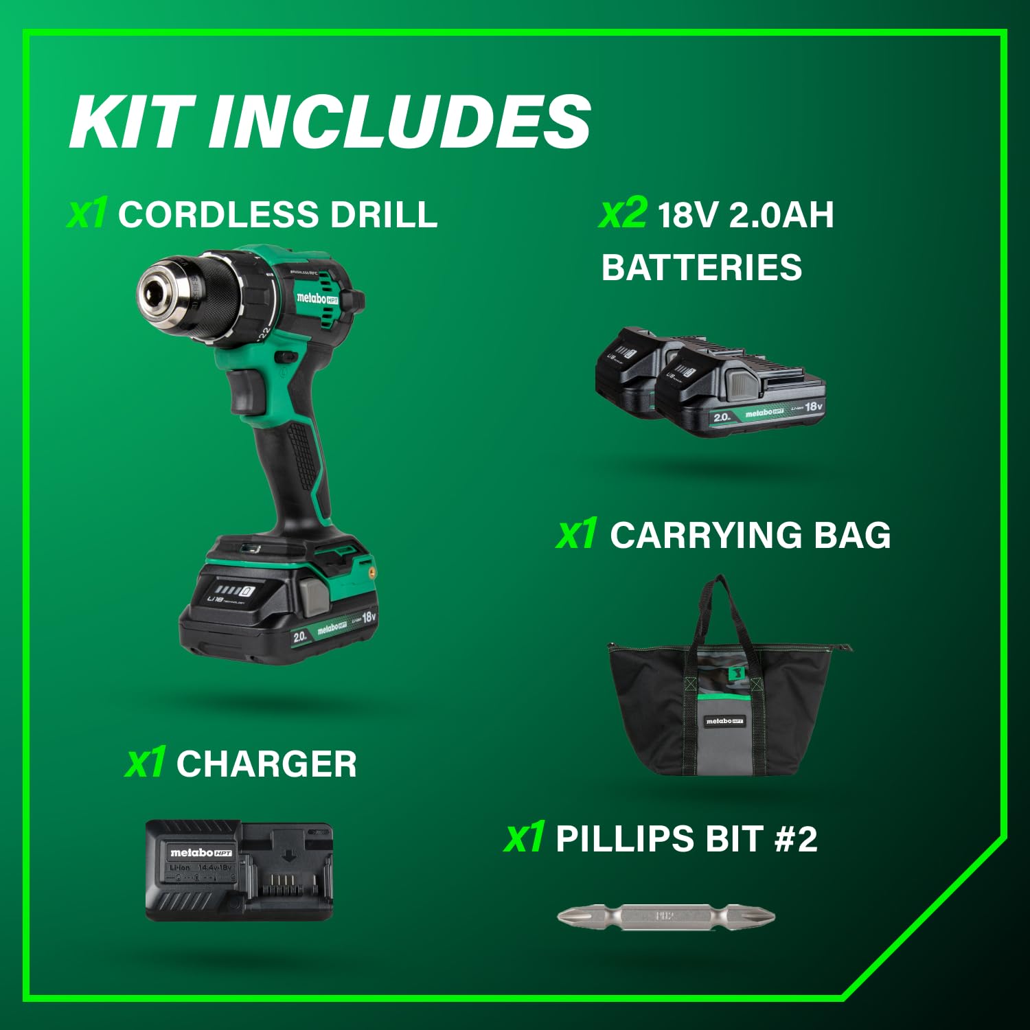 metabo-hpt-18v-multivolt-1-2-cordless-brushless-driver-drill-kit-2-batteries-and image 5