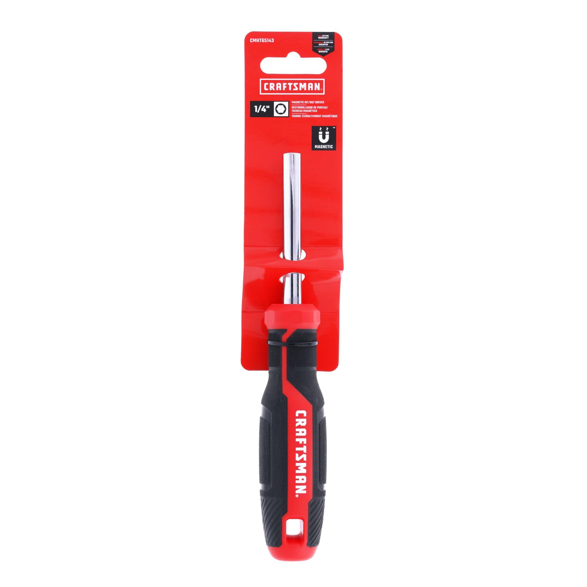 craftsman-1-4-inch-magnetic-nut-driver-with-hollow-shaft-and-torque-zones-cmht65 image 3