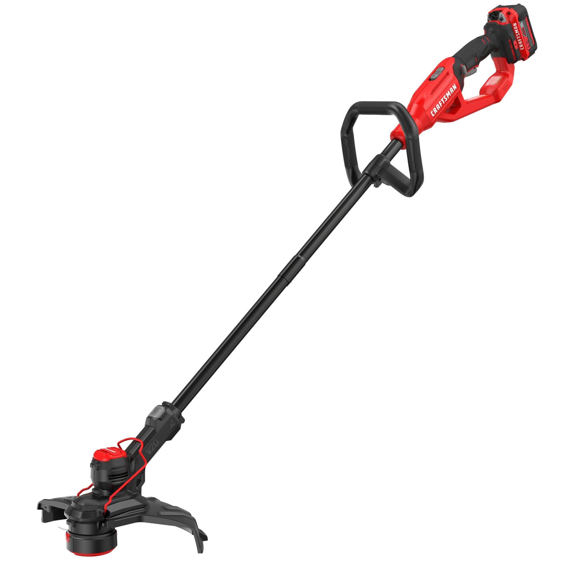 craftsman-v20-cordless-string-trimmer-edger-cmcst900d1-13-inch-2-0-ah-battery-in image 5