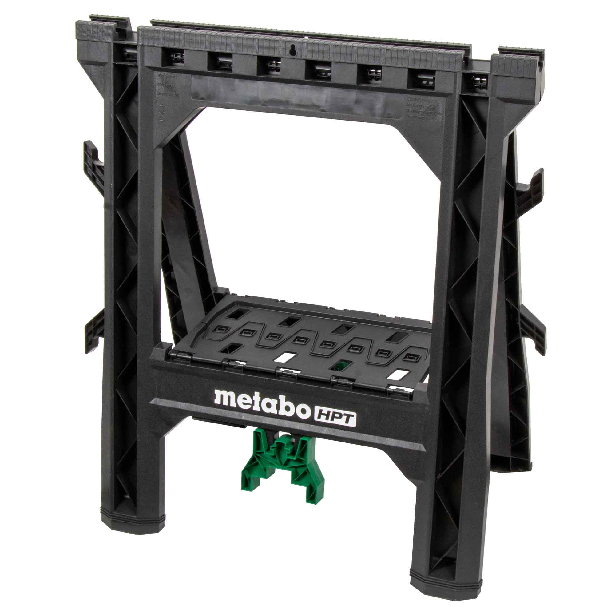 metabo-hpt-115772m-folding-sawhorses-2-pack-1-200-lbs-capacity-lightweight-with- image 3