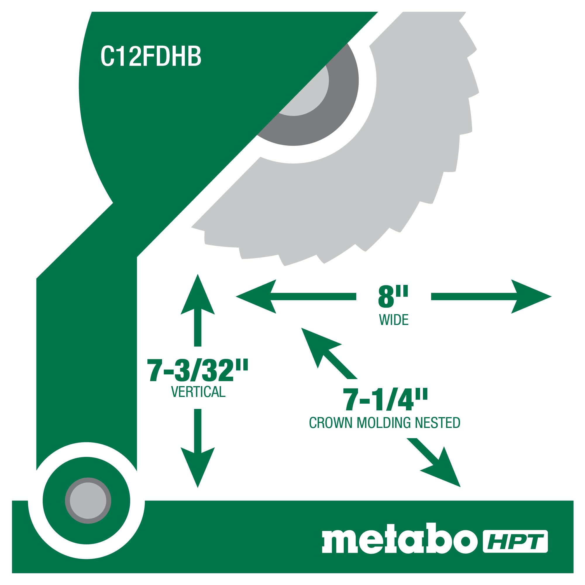 metabo-hpt-12-inch-dual-bevel-compound-miter-saw-with-xact-cut-led-shadow-line-c image 4