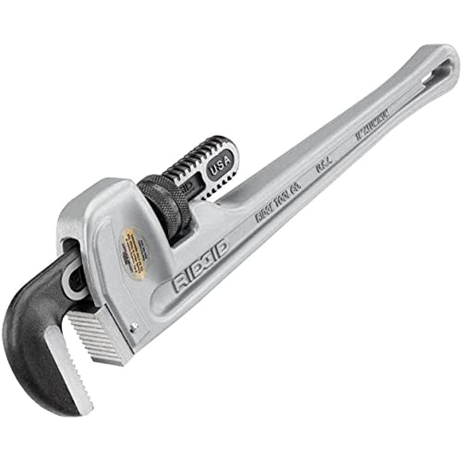 ridgid-31110-model-836-36-inch-aluminum-straight-pipe-wrench-5-pipe-capacity-lig image 2