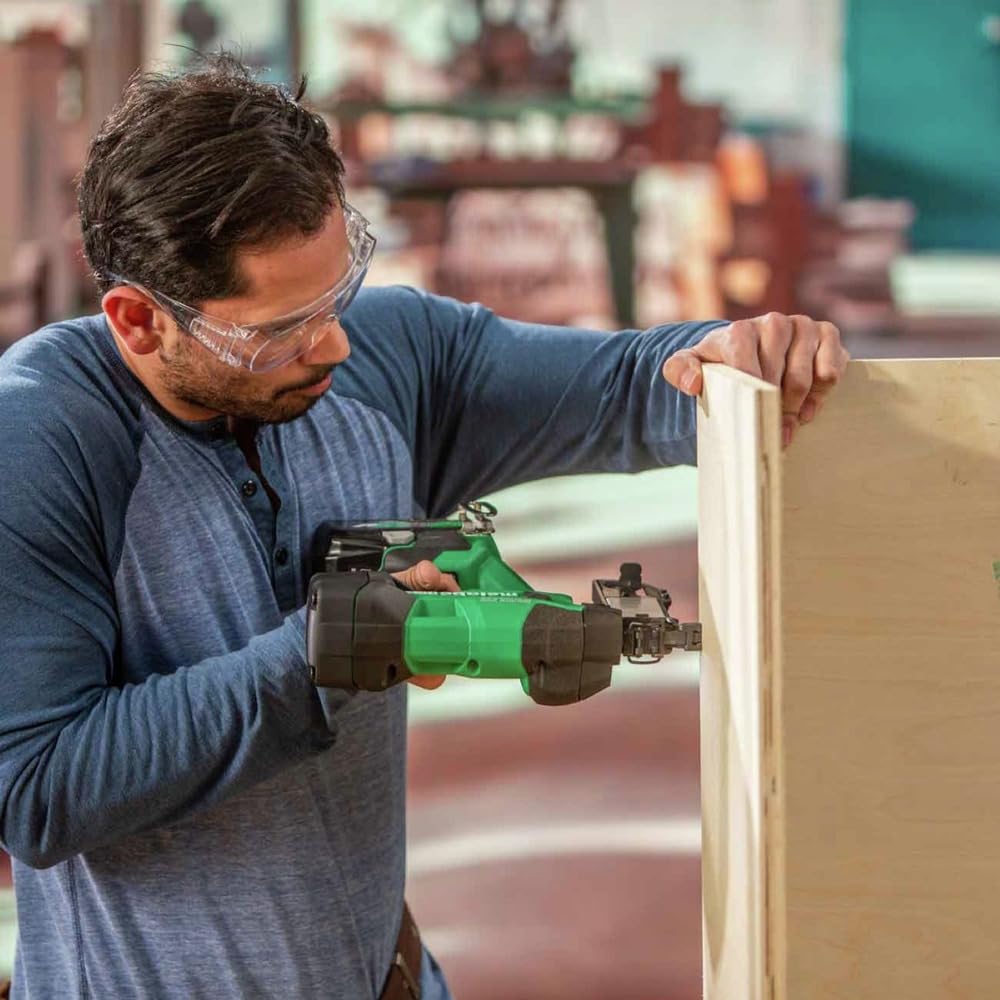 metabo-hpt-18v-multivolt-cordless-narrow-crown-stapler-kit-n1804da-with-2-0ah-ba image 7