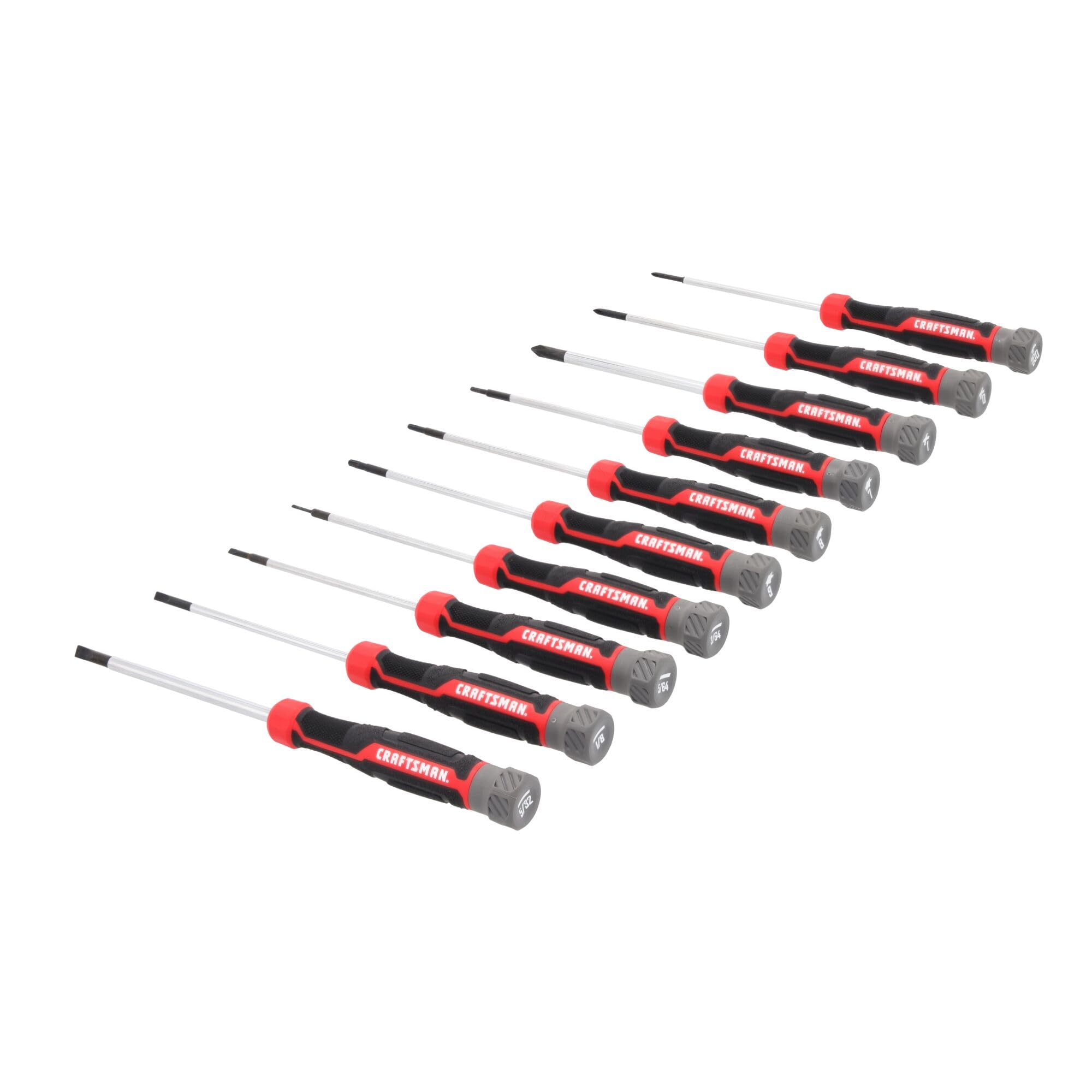 craftsman-precision-screwdriver-set-10-pc-cmht65140-magnetic-tips-long-3-inch-ba image 2