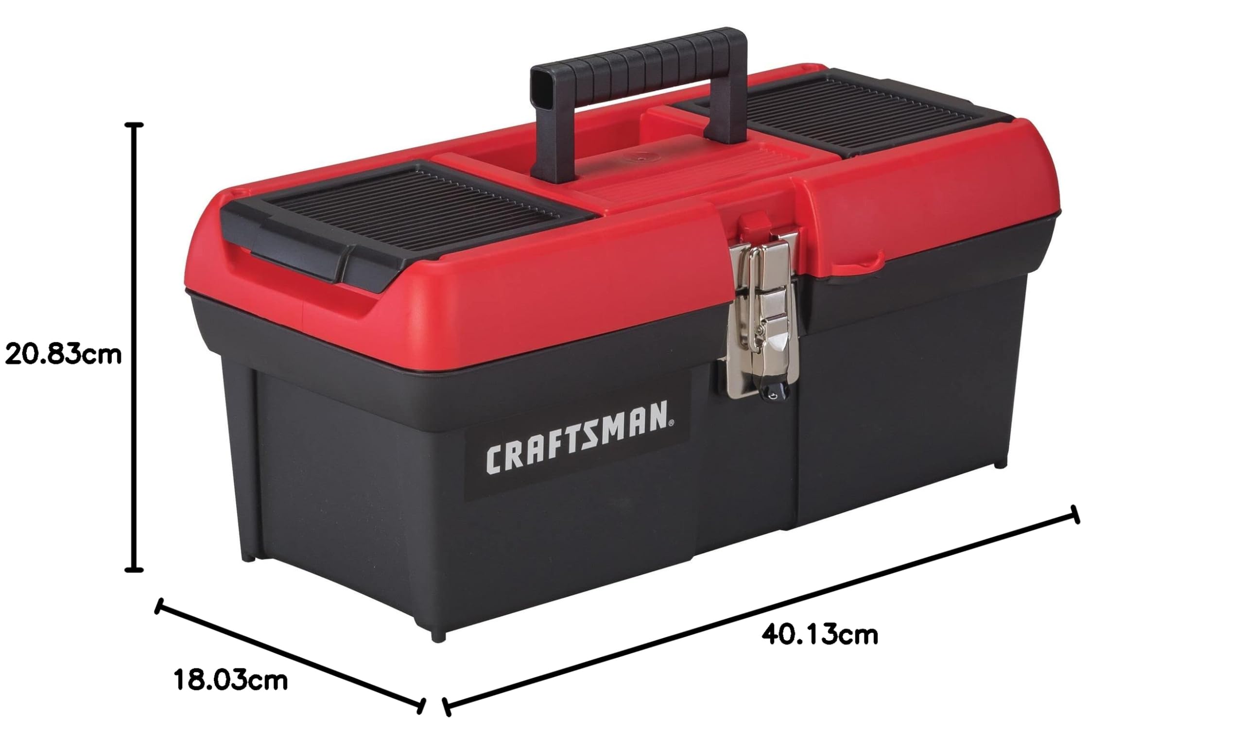 craftsman-16-inch-lockable-tool-box-with-removable-tray-cmst16901 image 5