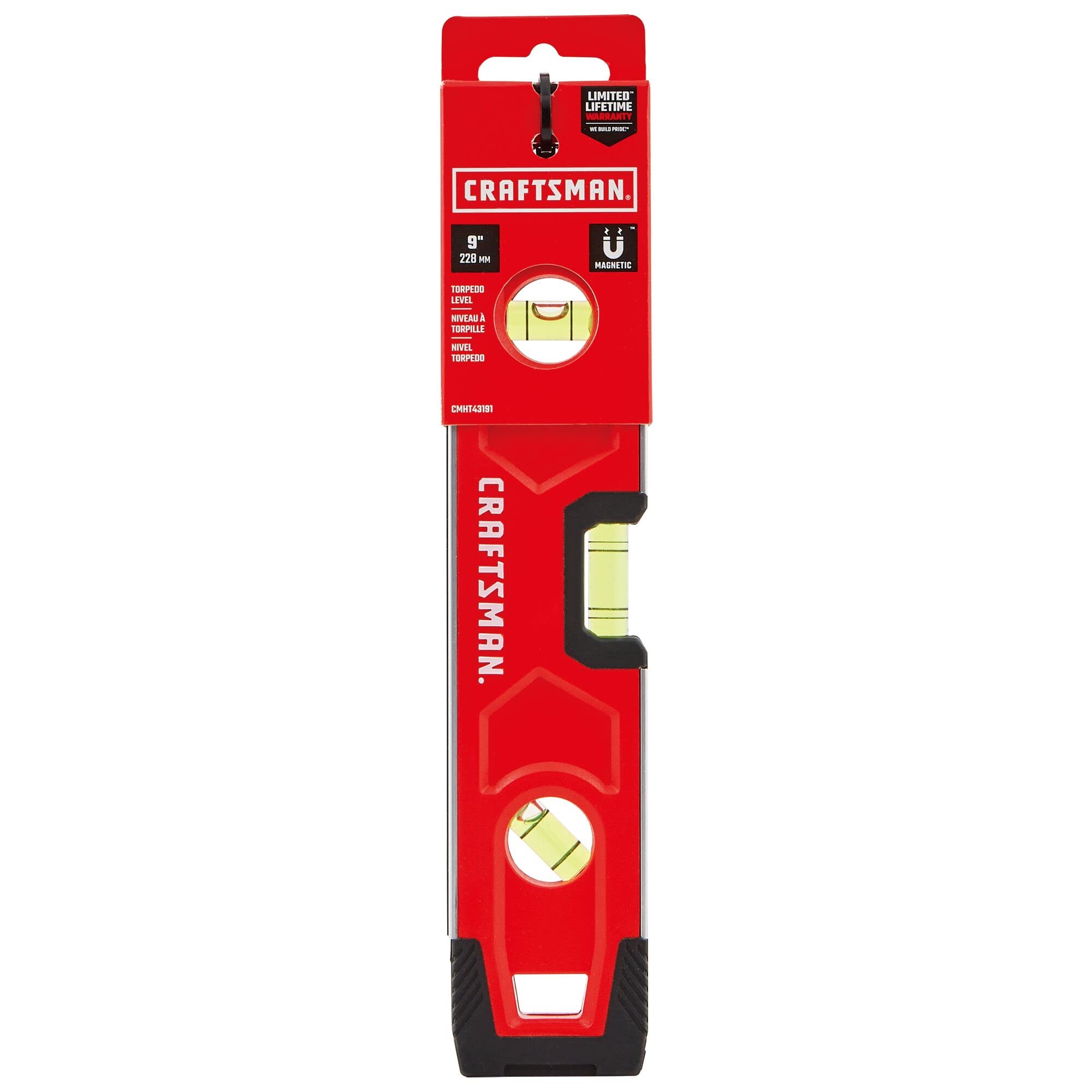 craftsman-torpedo-level-magnetic-9-inch-cmht43191 image 3