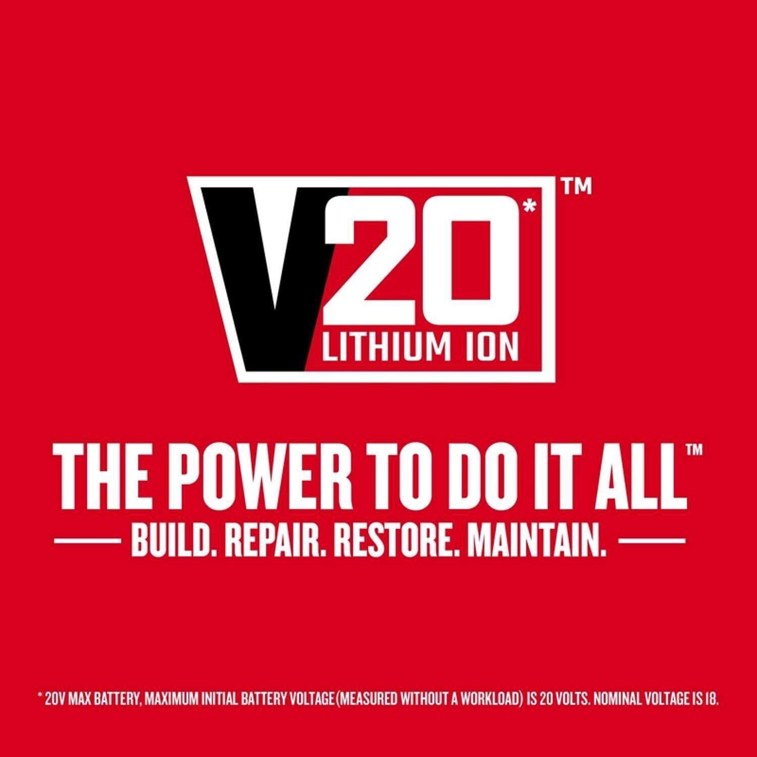 craftsman-v20-20-inch-cordless-push-lawn-mower-kit-2-x-5ah-batteries-and-charger image 8