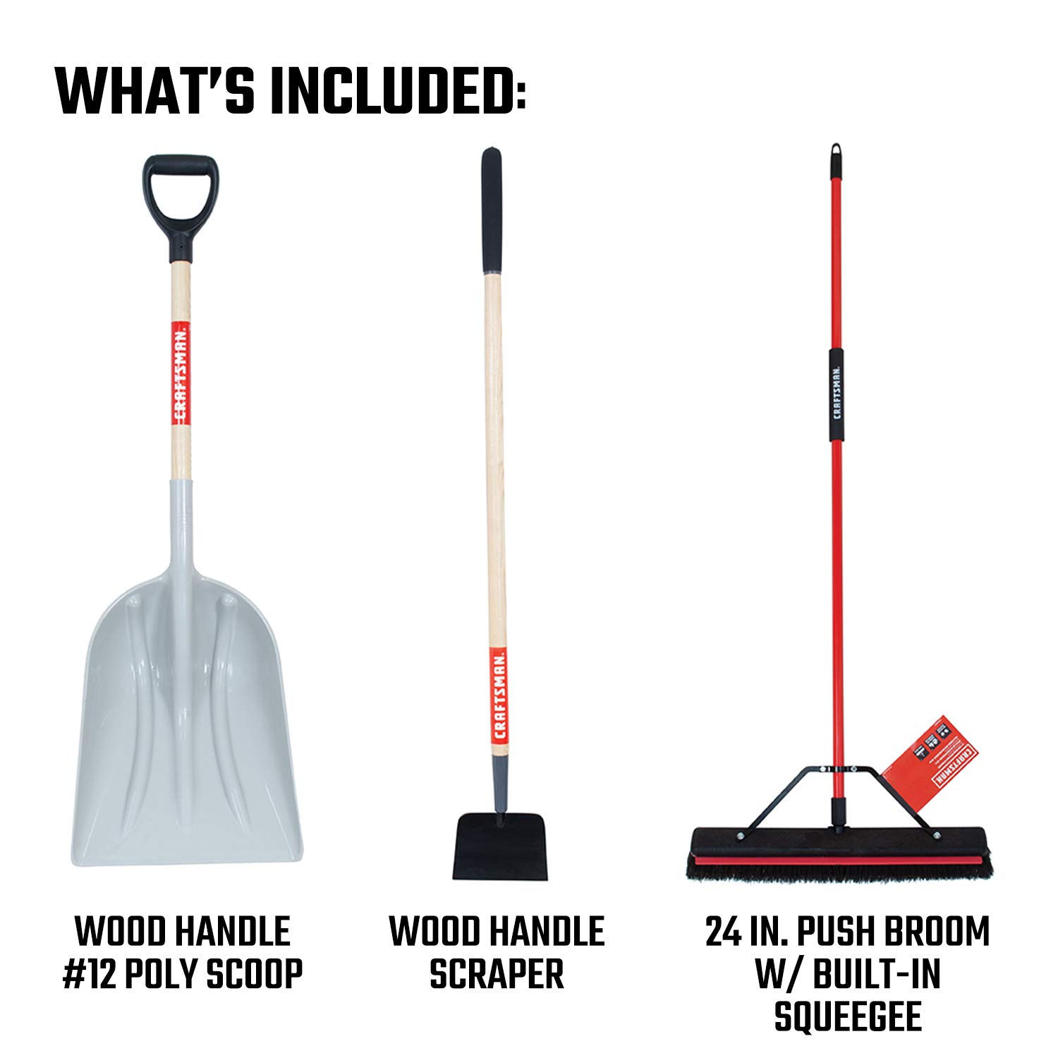 craftsman-3-piece-winter-clean-up-set-with-d-grip-scoop-forged-steel-scraper-24- image 2
