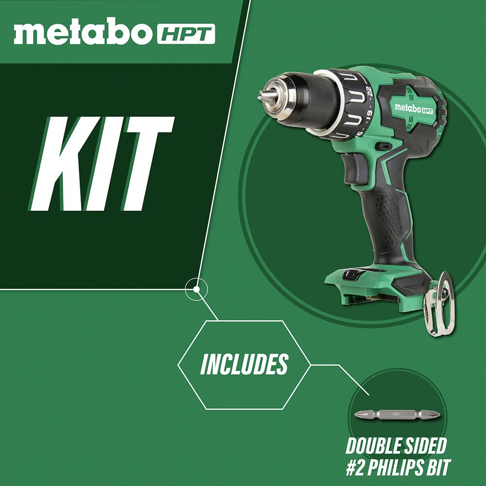 metabo-hpt-18v-cordless-brushless-driver-drill-tool-only-ds18dbfl2q4-620-in-lbs- image 2