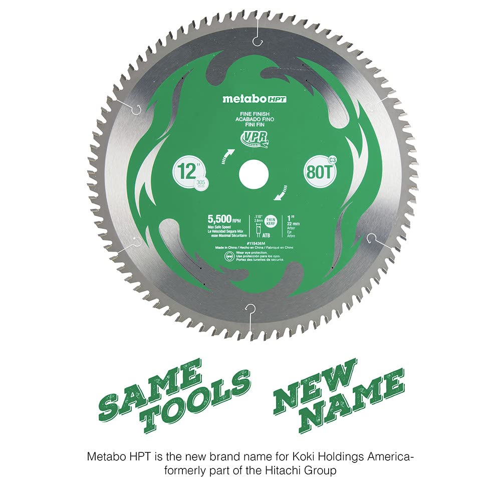 metabo-hpt-12-inch-80-tooth-fine-finish-miter-saw-blade-with-1-inch-arbor-and-th image 4
