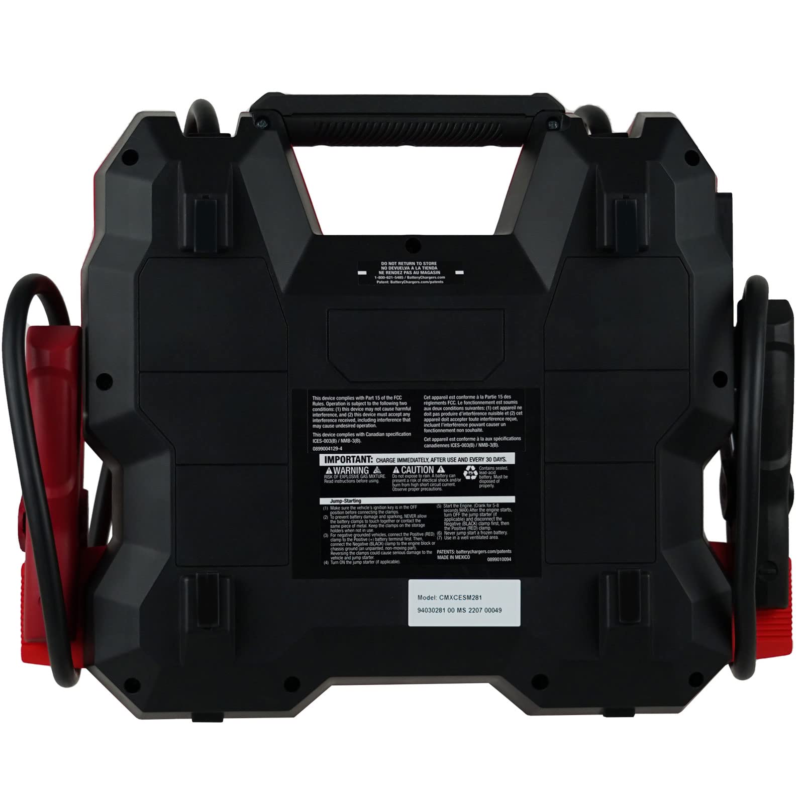 craftsman-1000a-car-battery-jump-starter-and-portable-power-station-3-in-1-cmxce image 3