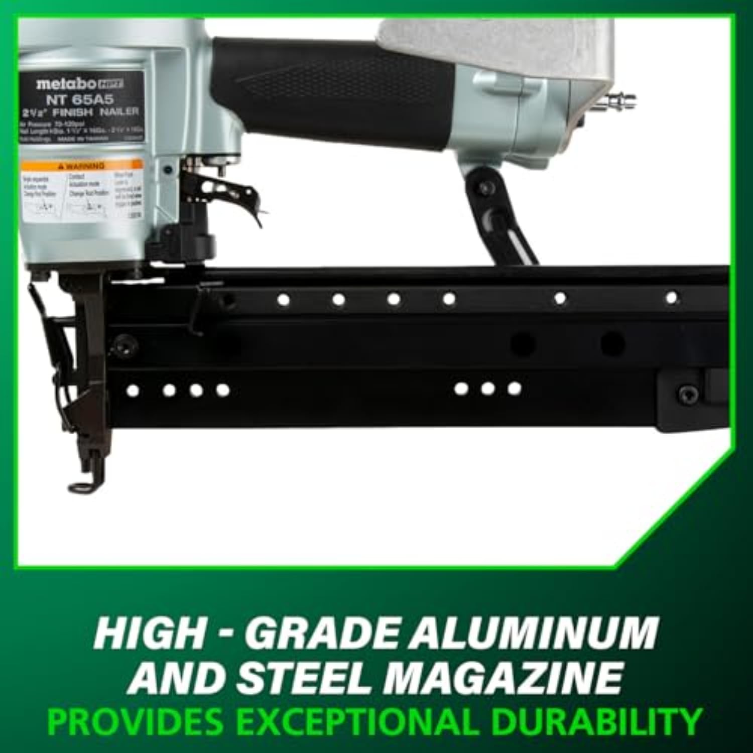 metabo-hpt-nt65a5-16-gauge-finish-nailer-aluminum-magazine image 6