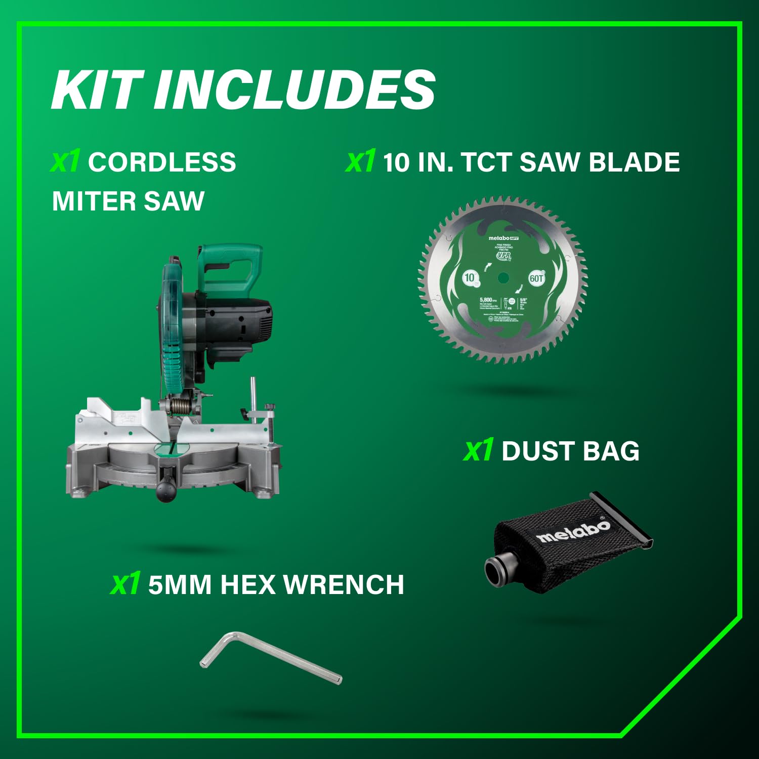 metabo-hpt-multivolt-cordless-10-inch-single-bevel-miter-saw-c1810dfaq4-brushles image 5