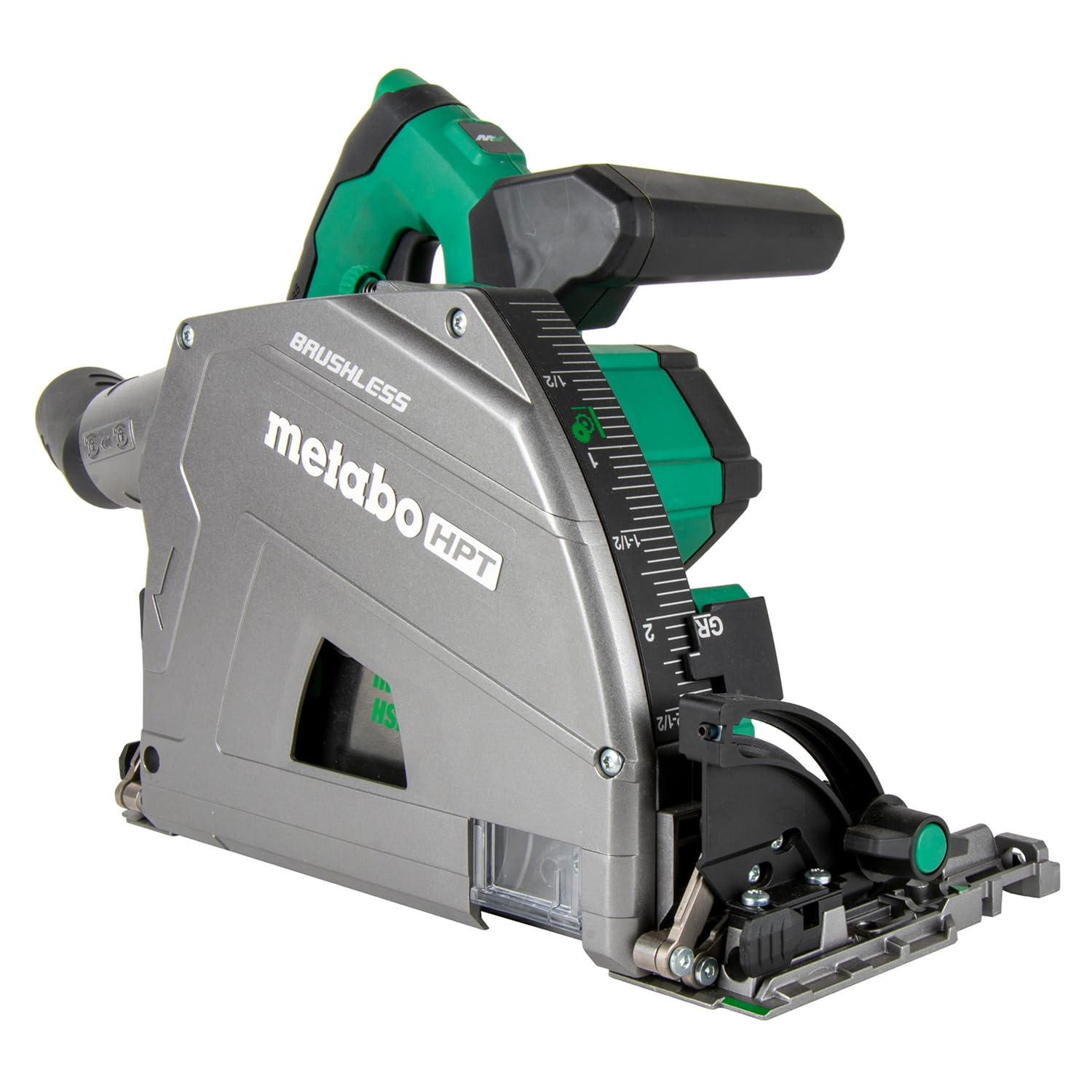 metabo-hpt-36v-multivolt-6-1-2-cordless-track-saw-kit-c3606dpa-with-4-0ah-batter image 1